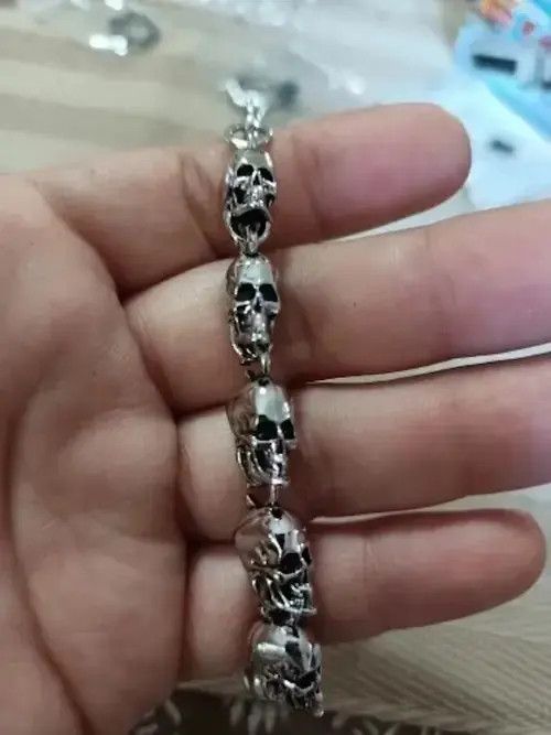 Other Slipknot Band Punk Skeleton DJ Mask Skull Gothic Ring🔥🔥🔥 Size ONE SIZE - 3 Thumbnail