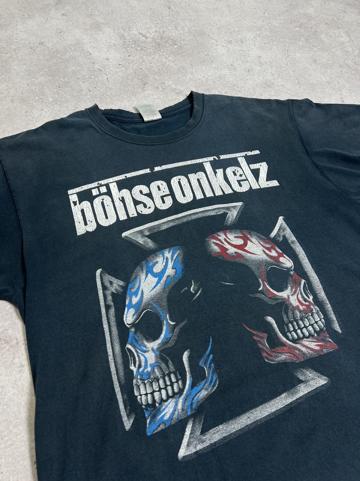 Band Tees × Vintage Vintage Bonse Onkelz rock 90’s tee size XL Size US XL / EU 56 / 4 - 2 Thumbnail