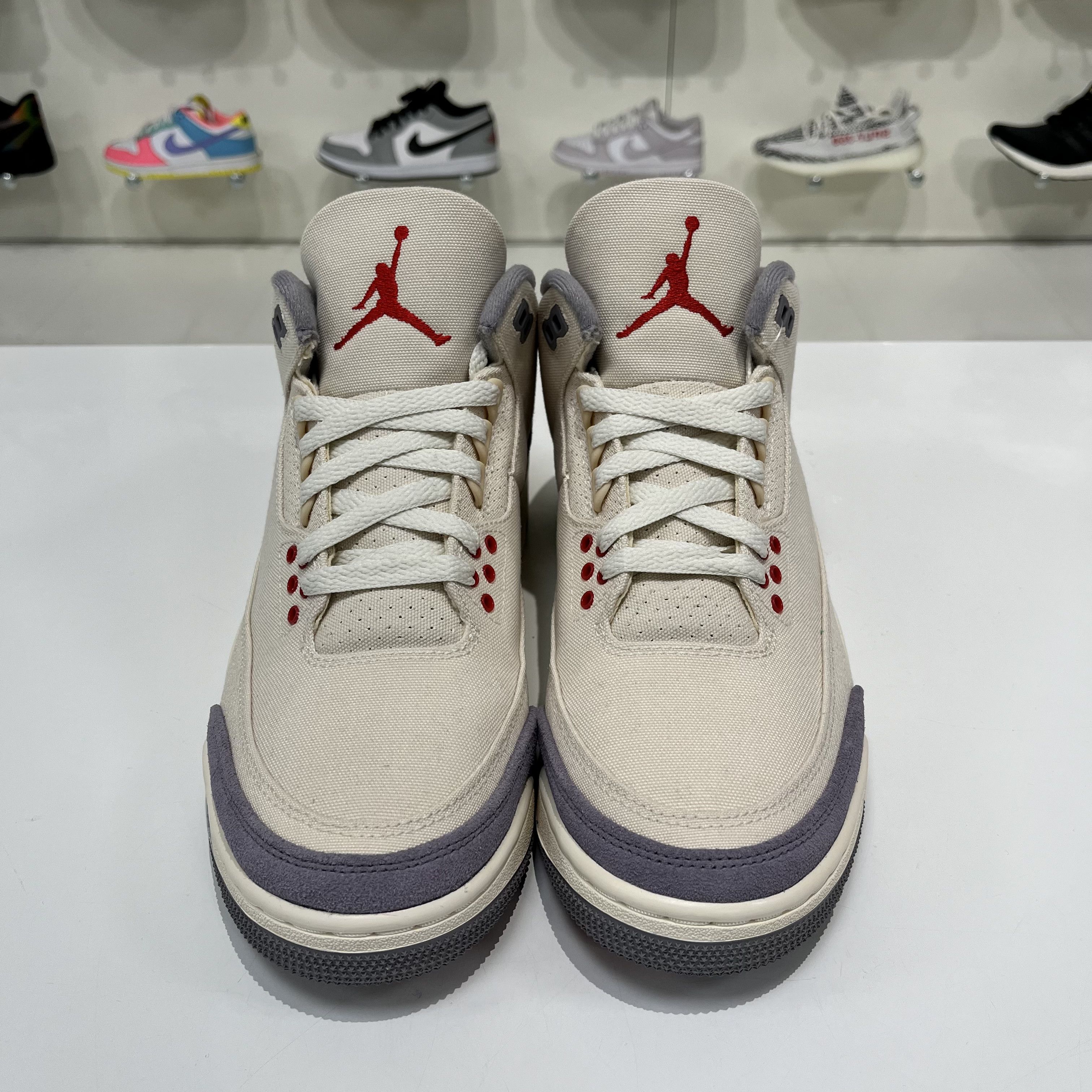 Nike Air Jordan 3 Retro Muslin Size US 8.5 / EU 41-42 - 2 Thumbnail