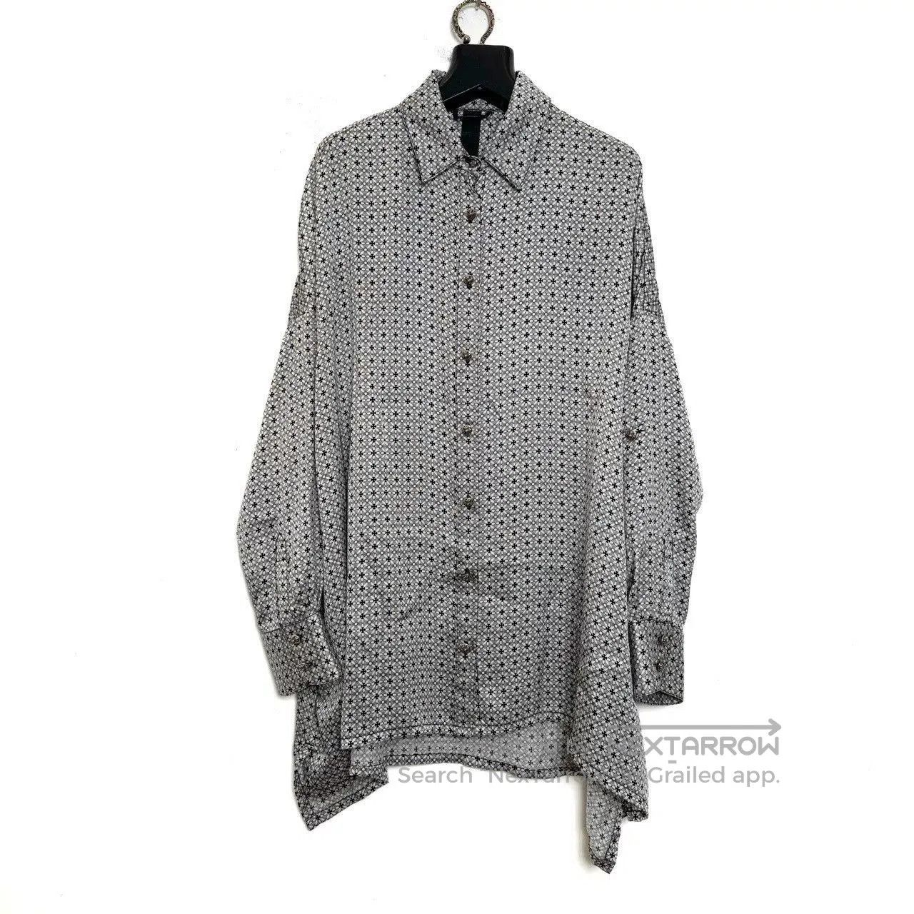 Chrome Hearts ChromeHearts Silk Cross Print Shirt. Size US M / EU 48-50 / 2 - 1 Thumbnail