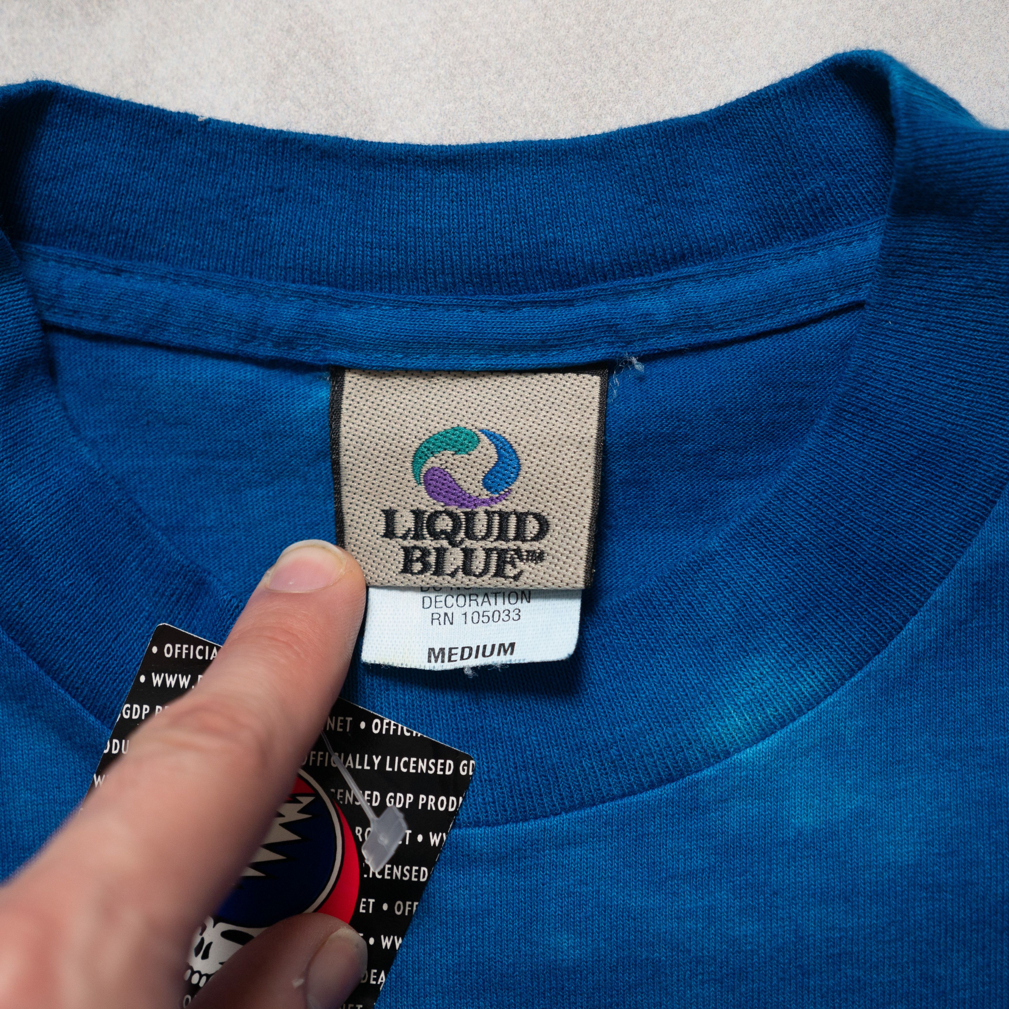 Grateful Dead × Liquid Blue × Vintage Vintage Liquid Blue x Grateful Dead Deadstock T-Shirt New M Size US M / EU 48-50 / 2 - 6 Thumbnail