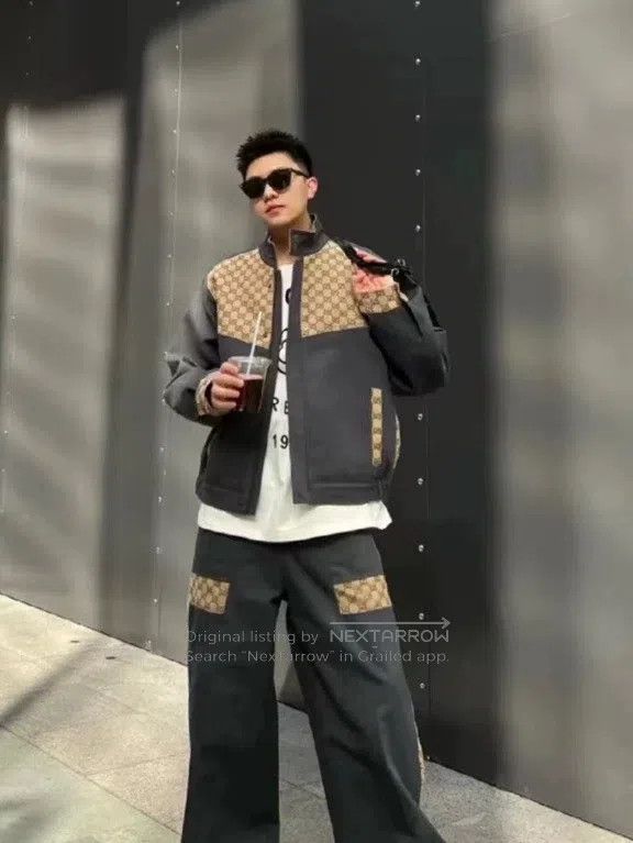 Gucci Gucci Full-printed workwear trousers on the side Size US 28 / EU 44 - 7 Thumbnail