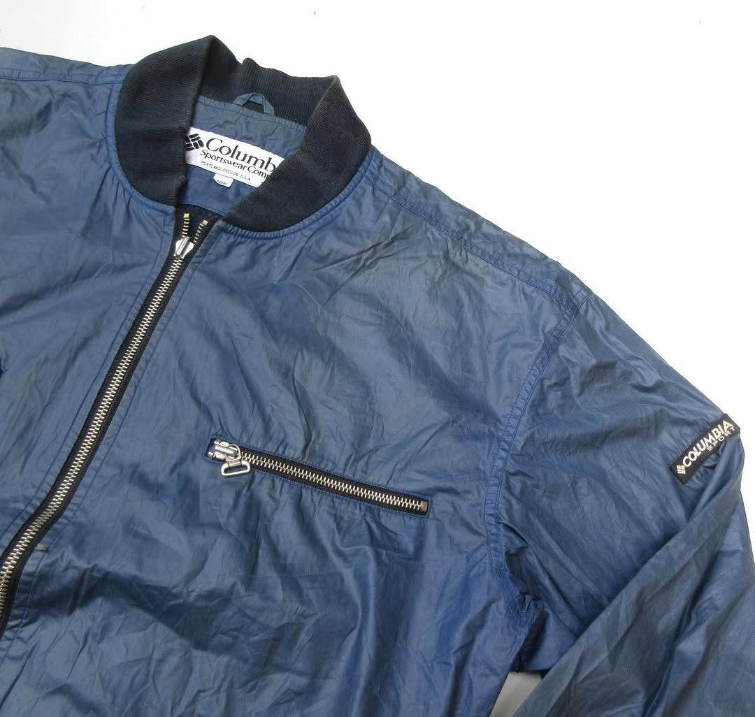 Columbia × The Mountain Vintage Columbia Monkey Jacket polyester and nylon blue cw Size US L / EU 52-54 / 3 - 2 Thumbnail