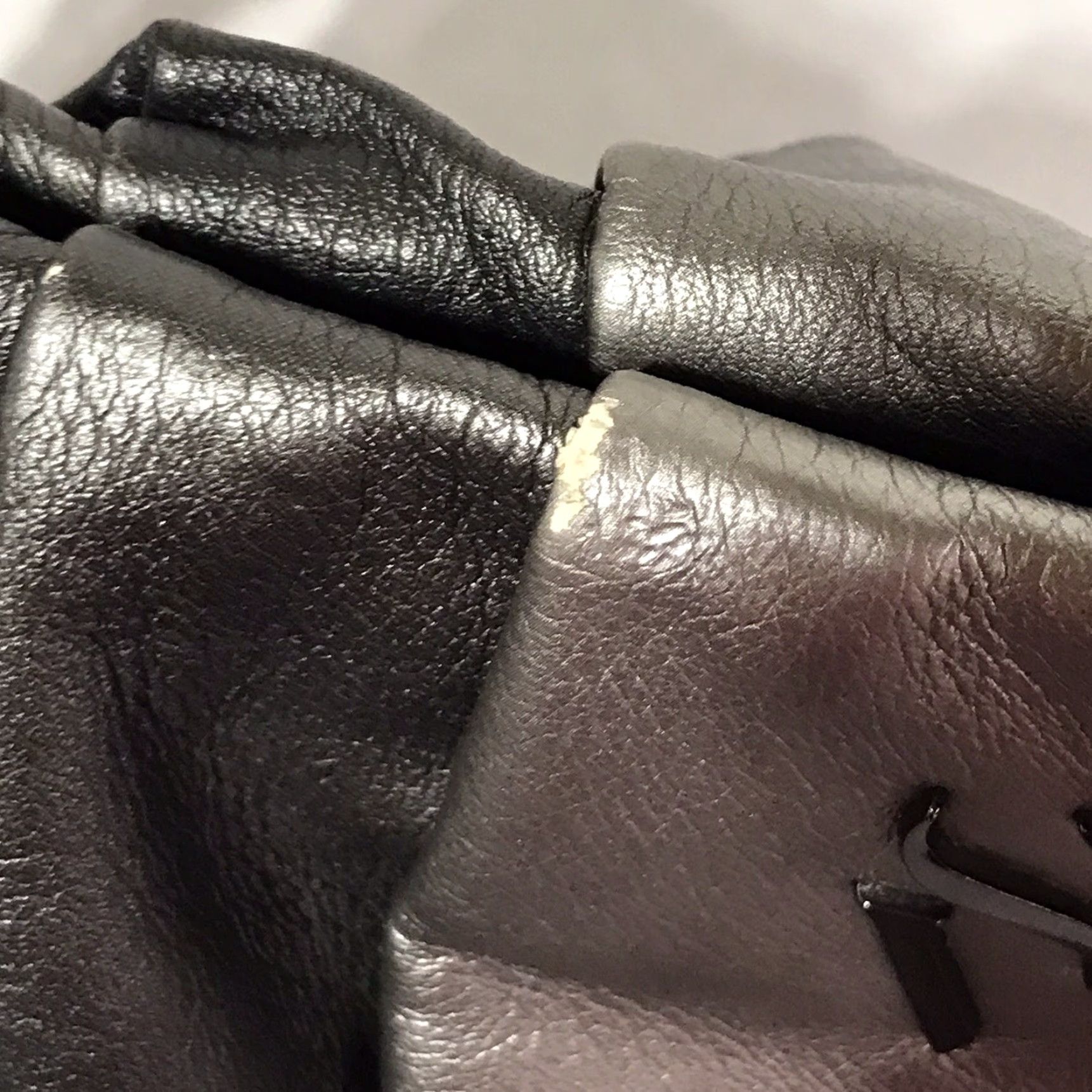 Vintage VINTAGE Simply Vera Vera Wang Shoulder Bag Women Large Gray Faux Leather 15x9 Crossbody Chain Size ONE SIZE - 3 Thumbnail