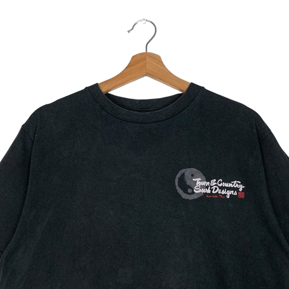 Japanese Brand T&C SURF Designs Big Logo Surfwear Tees #0161-C8 Size US M / EU 48-50 / 2 - 3 Thumbnail