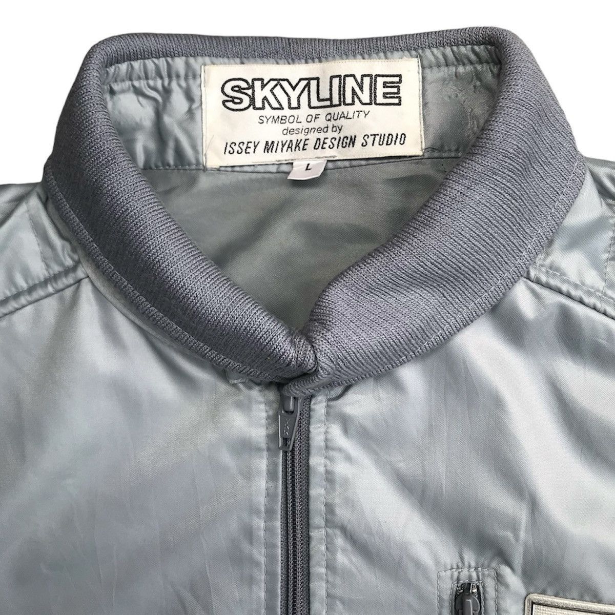 Issey Miyake Vintage 80s Skyline Issey Miyake Bombers Jacket Large Size US L / EU 52-54 / 3 - 17 Thumbnail