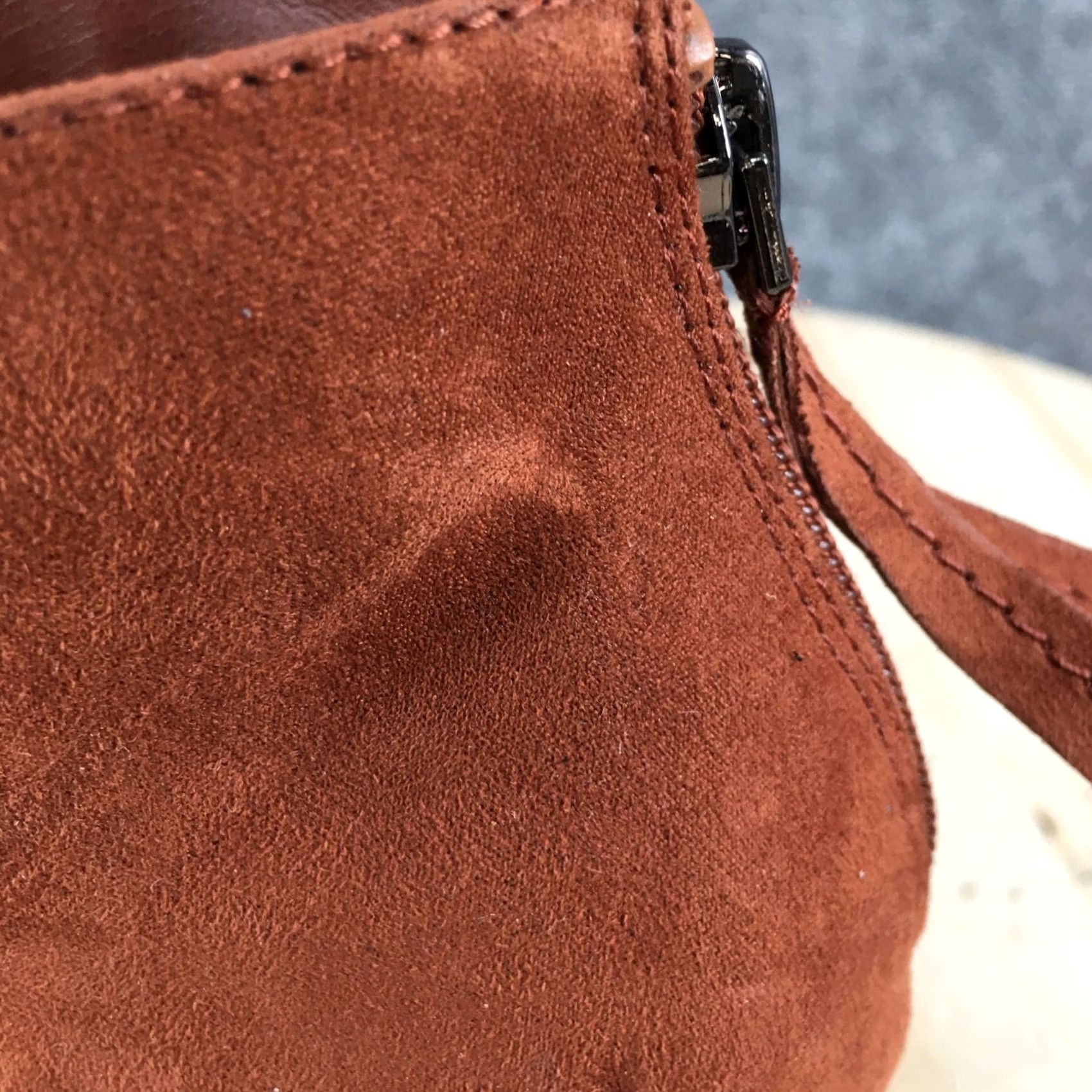 Dolce Vita DV Dolce Vita Boots Womens 9 Casual Back Zip Wedge Ankle Bootie Brown Fabric Boots Women 9 Brown Fabric Wedge Ankle Bootie Dolce Vita Mens? Size US 9 / IT 39 - 4 Thumbnail
