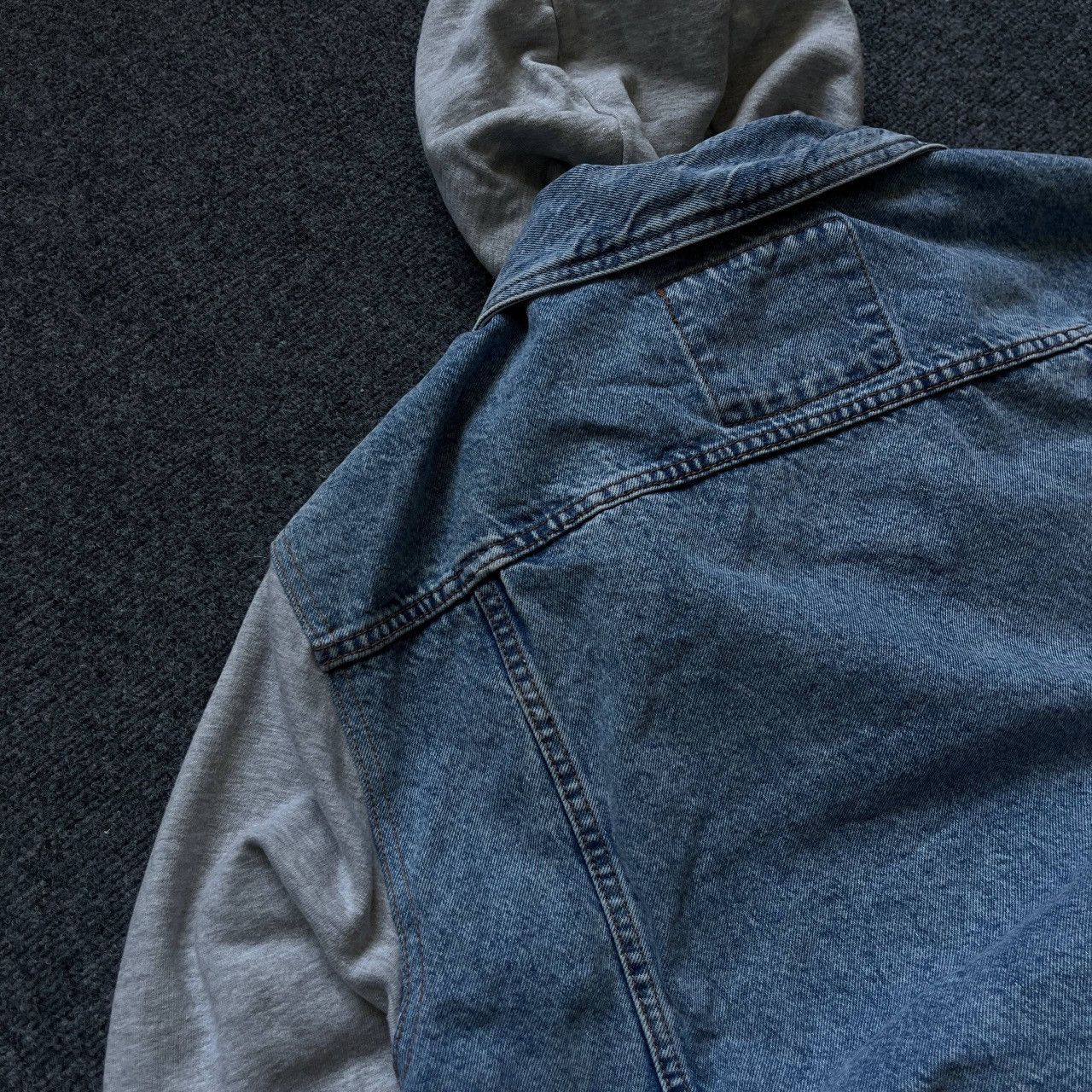 Primark Vtg Western Denim Jacket With Hood Size XL Primark 00s USA Size US XL / EU 56 / 4 - 16 Thumbnail