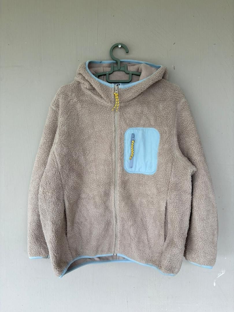 JW Anderson × Uniqlo J.W.Anderson X Uniqlo Sherpa Fleece Zipper Hoodie Design Size US M / EU 48-50 / 2 - 1 Thumbnail