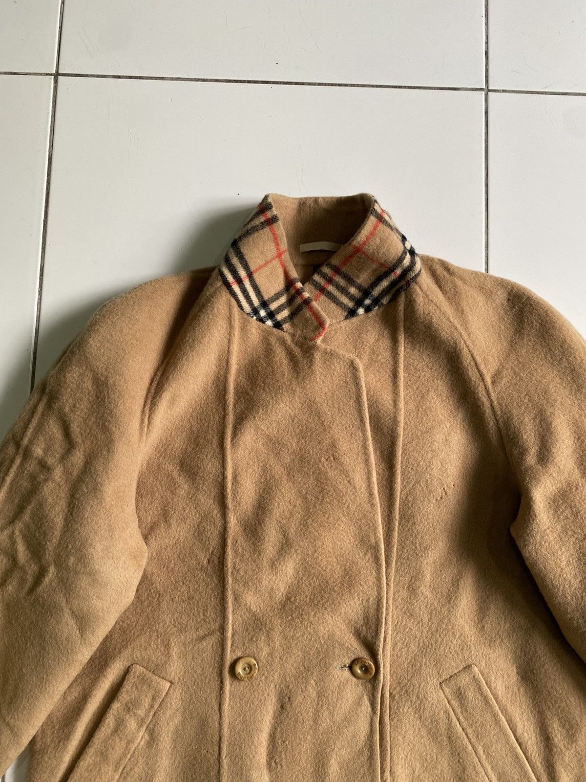 Burberry Burberry Nova check Wool Brown Coats Size US M / EU 48-50 / 2 - 6 Thumbnail