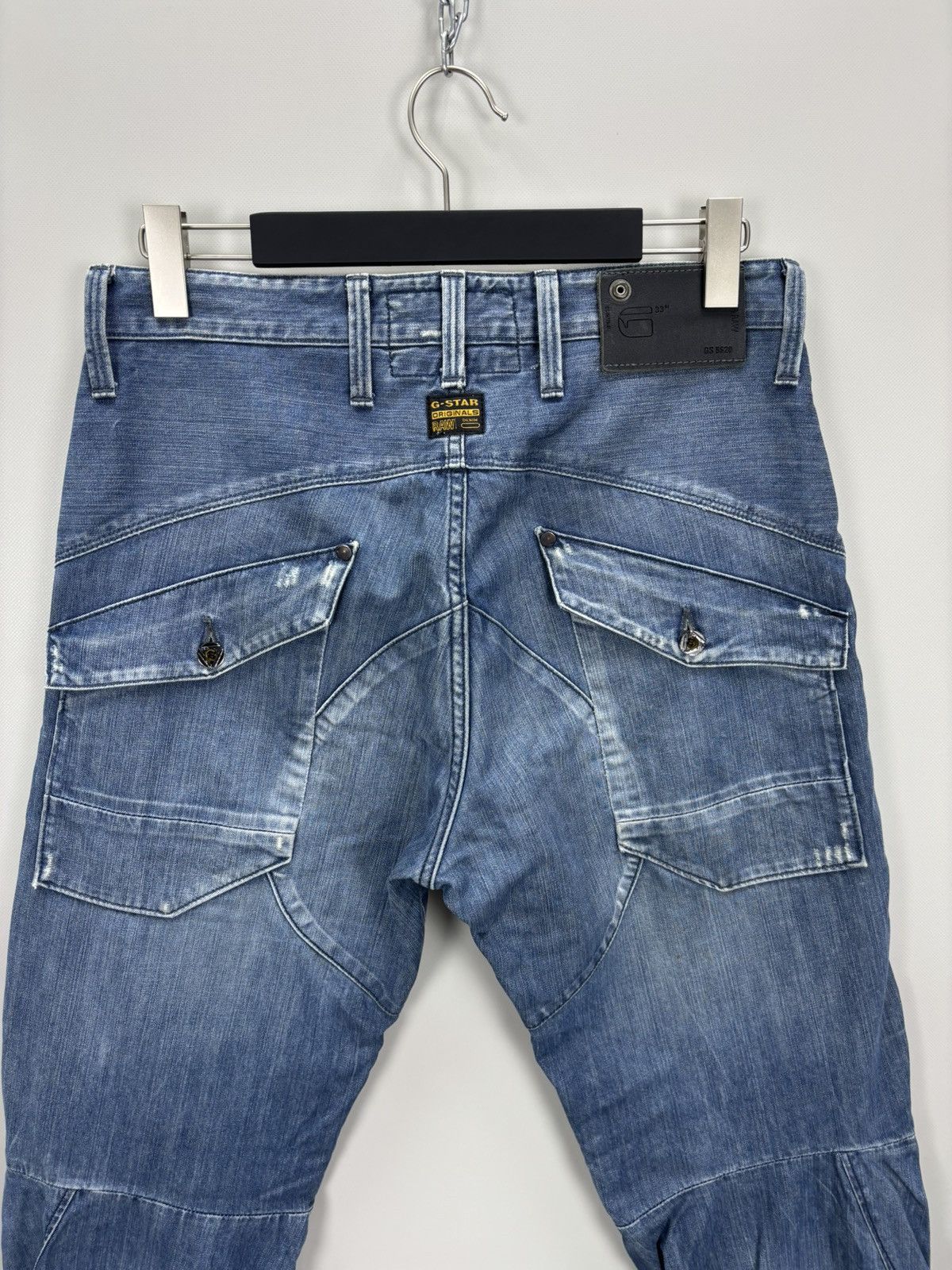 G-Star Mens jeans Y2k G Star Raw Size 33 Color Blue Size US 33 - 7 Thumbnail