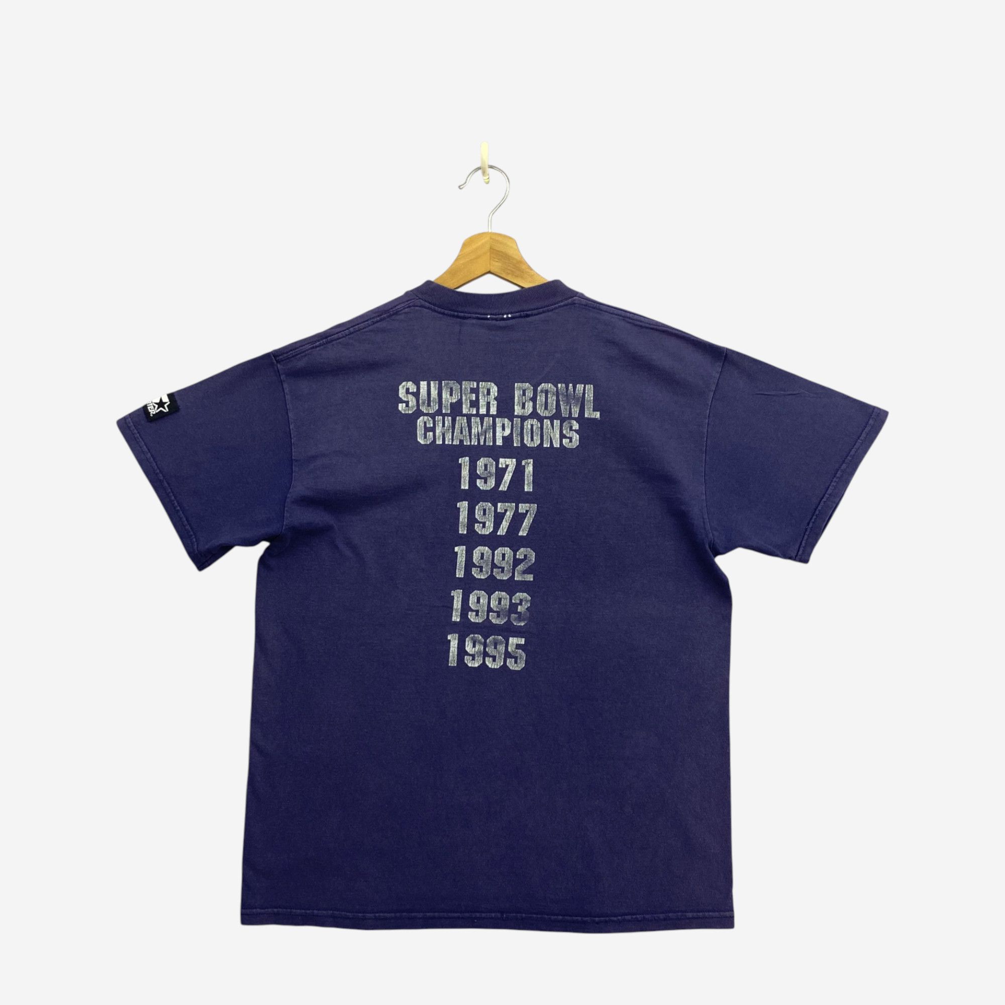 Vintage Vintage 90s NFL Dallas Cowboy T-Shirt Crewneck Tee Size US M / EU 48-50 / 2 - 2 Thumbnail