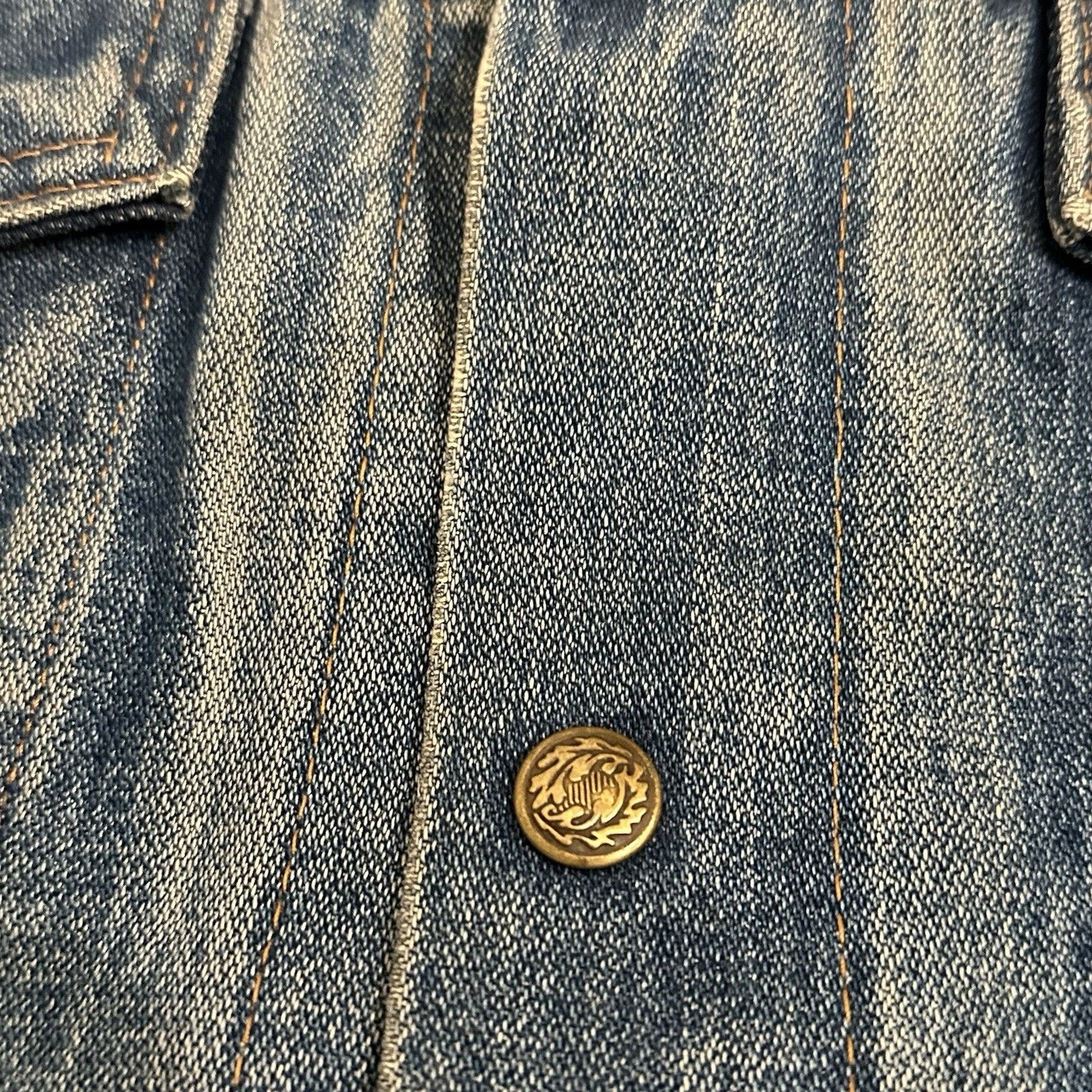 Saddlebred Vintage 70s Saddle King Western Denim Jacket Large Cowboy Size US L / EU 52-54 / 3 - 8 Thumbnail