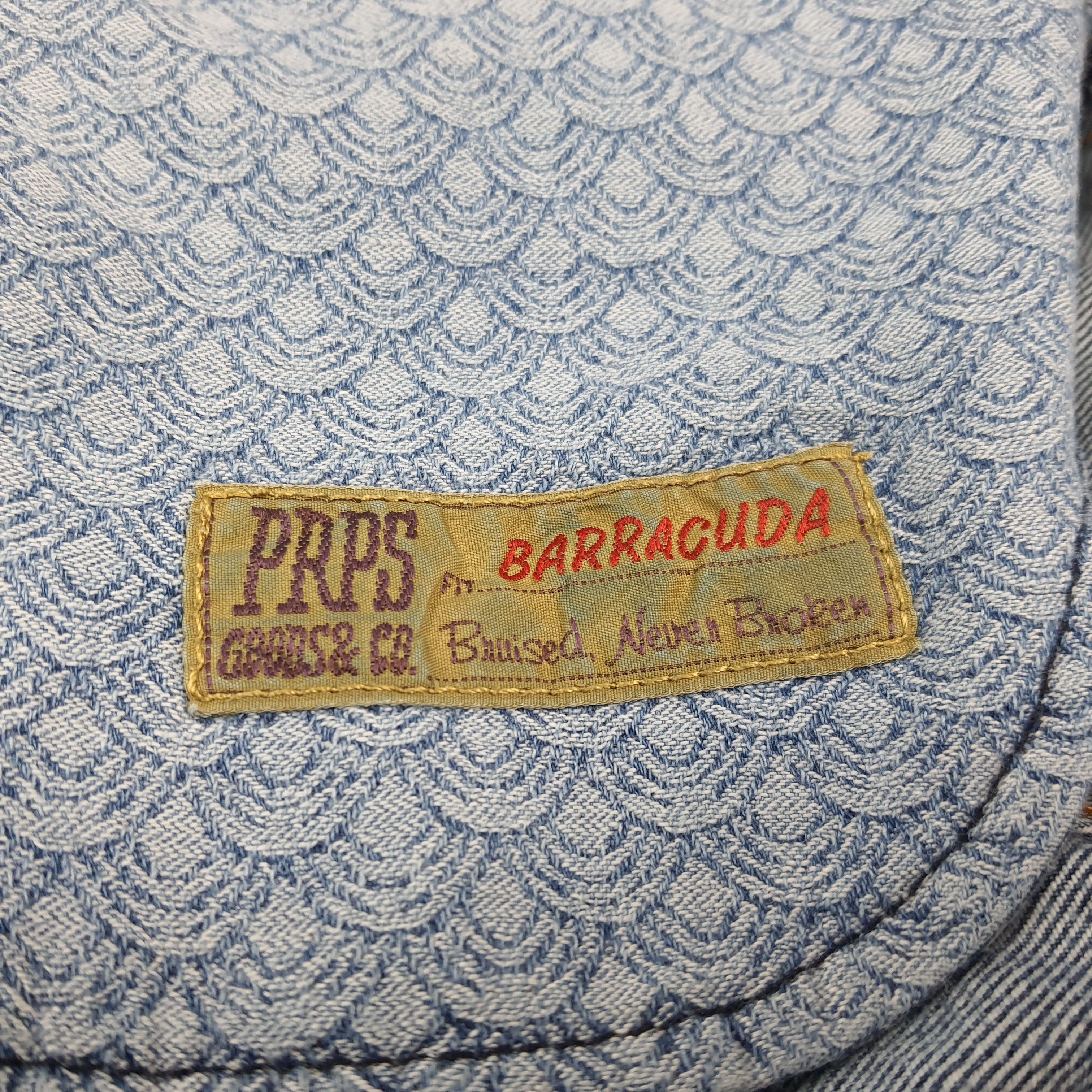 Prps Vintage PRPS Barracuda Denim Jeans Light Wash C297N13 Size US 37 - 10 Thumbnail