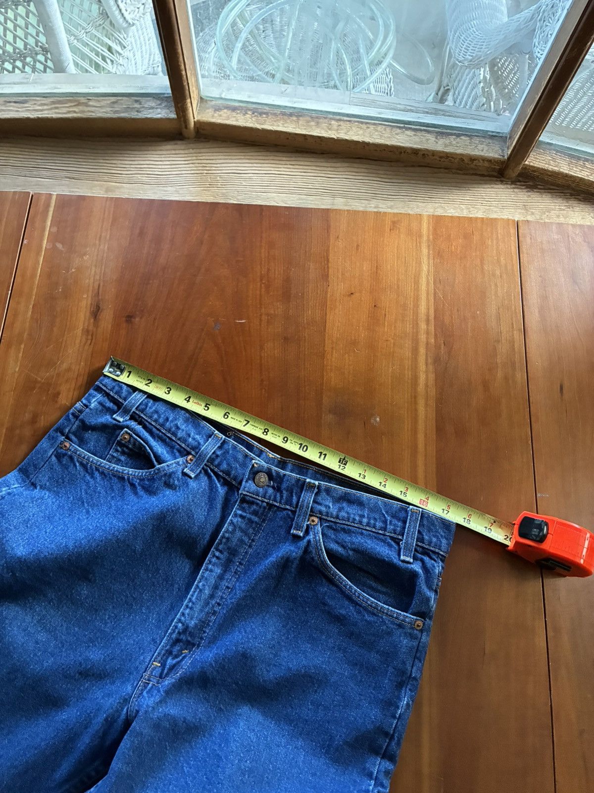 Levi's Vintage 80s Levi’s 517 bootcut orange tab jeans Size US 35 - 5 Thumbnail