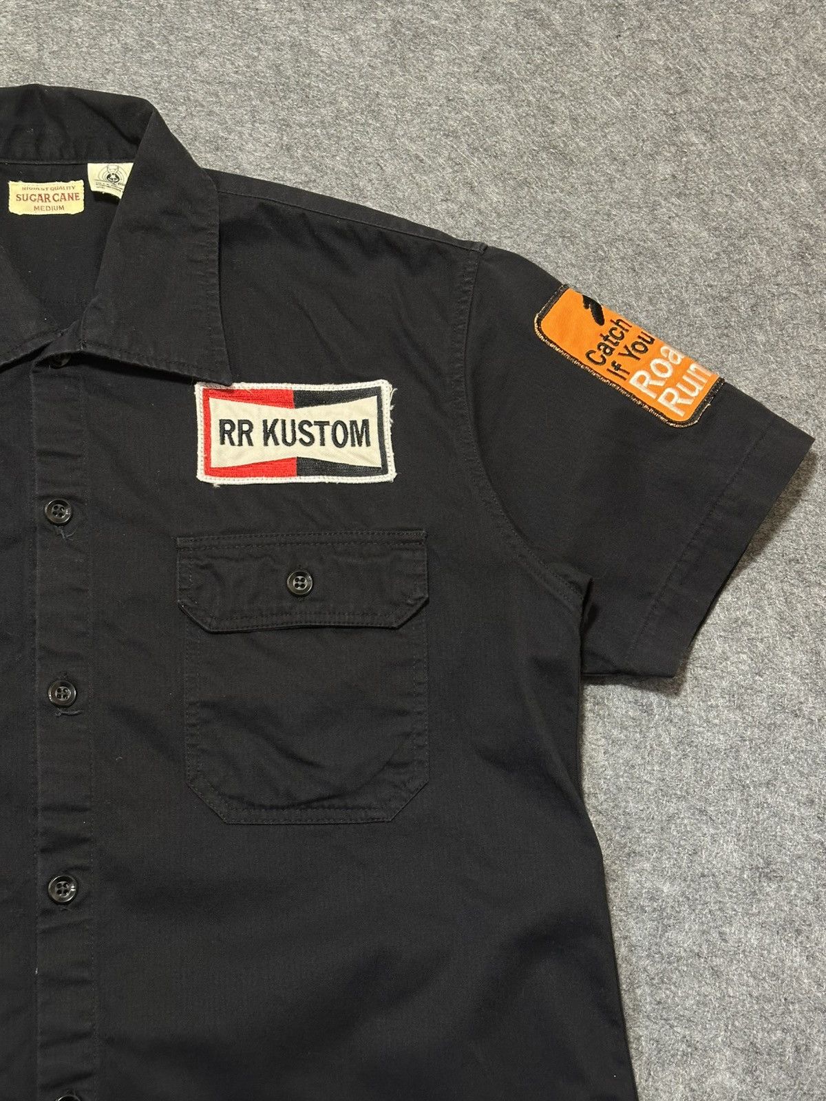 Sugar Cane Sugar Cane Road Runner short-sleeve work shirt. Size US M / EU 48-50 / 2 - 7 Thumbnail
