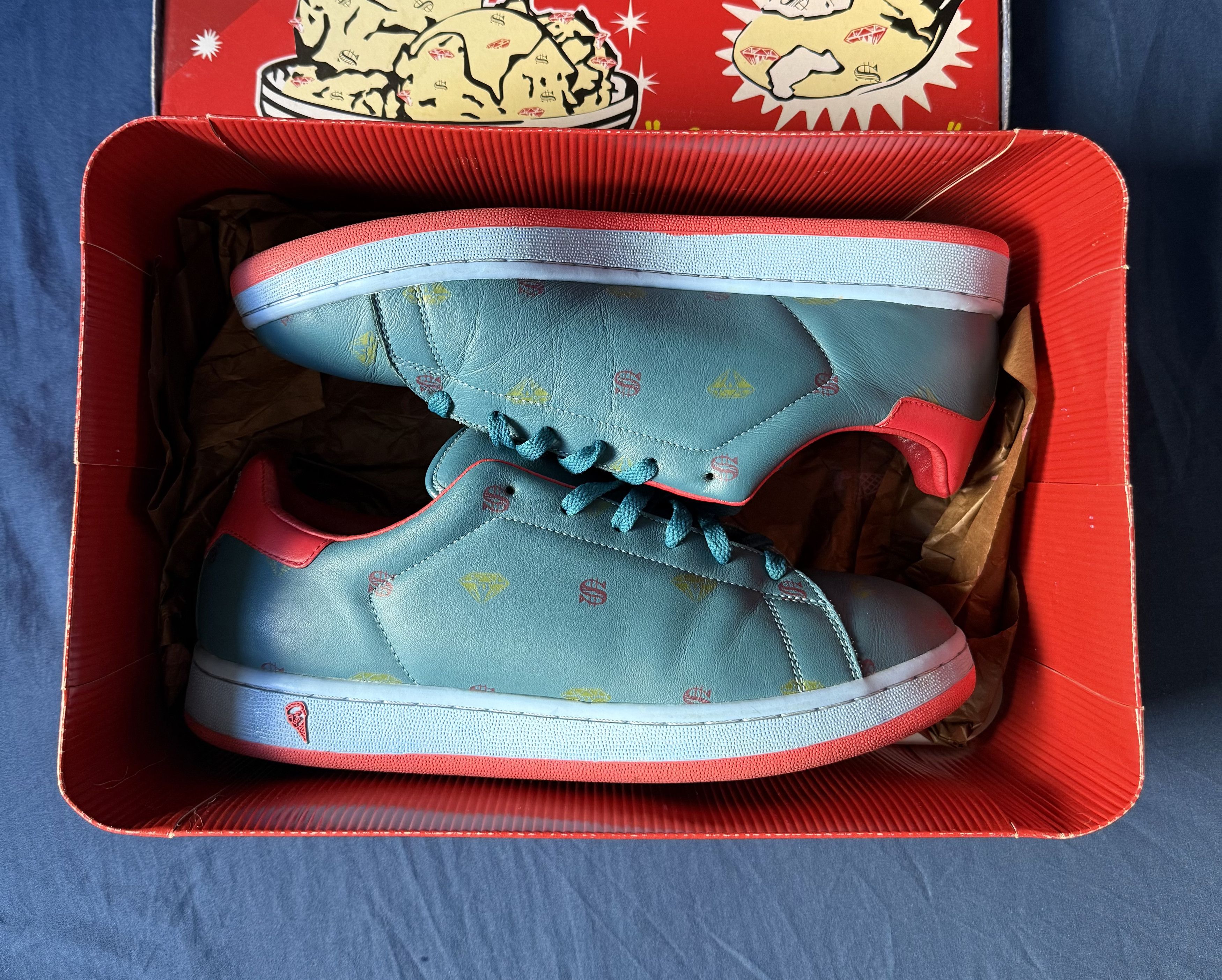 Reebok Bbc ice cream mini dollars and diamonds Size US 11.5 / EU 44-45 - 1 Thumbnail
