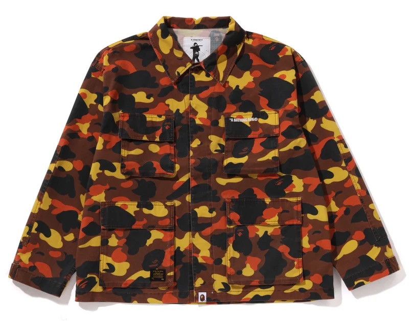 Bape Bape Camo LS Shirt Size ONE SIZE - 1 Thumbnail