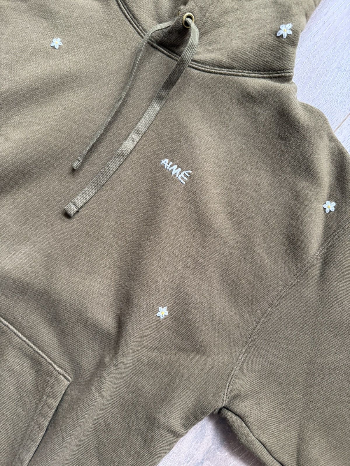 Aime Leon Dore aime leon dore floral embroidered hoodie green small Size US S / EU 44-46 / 1 - 2 Thumbnail