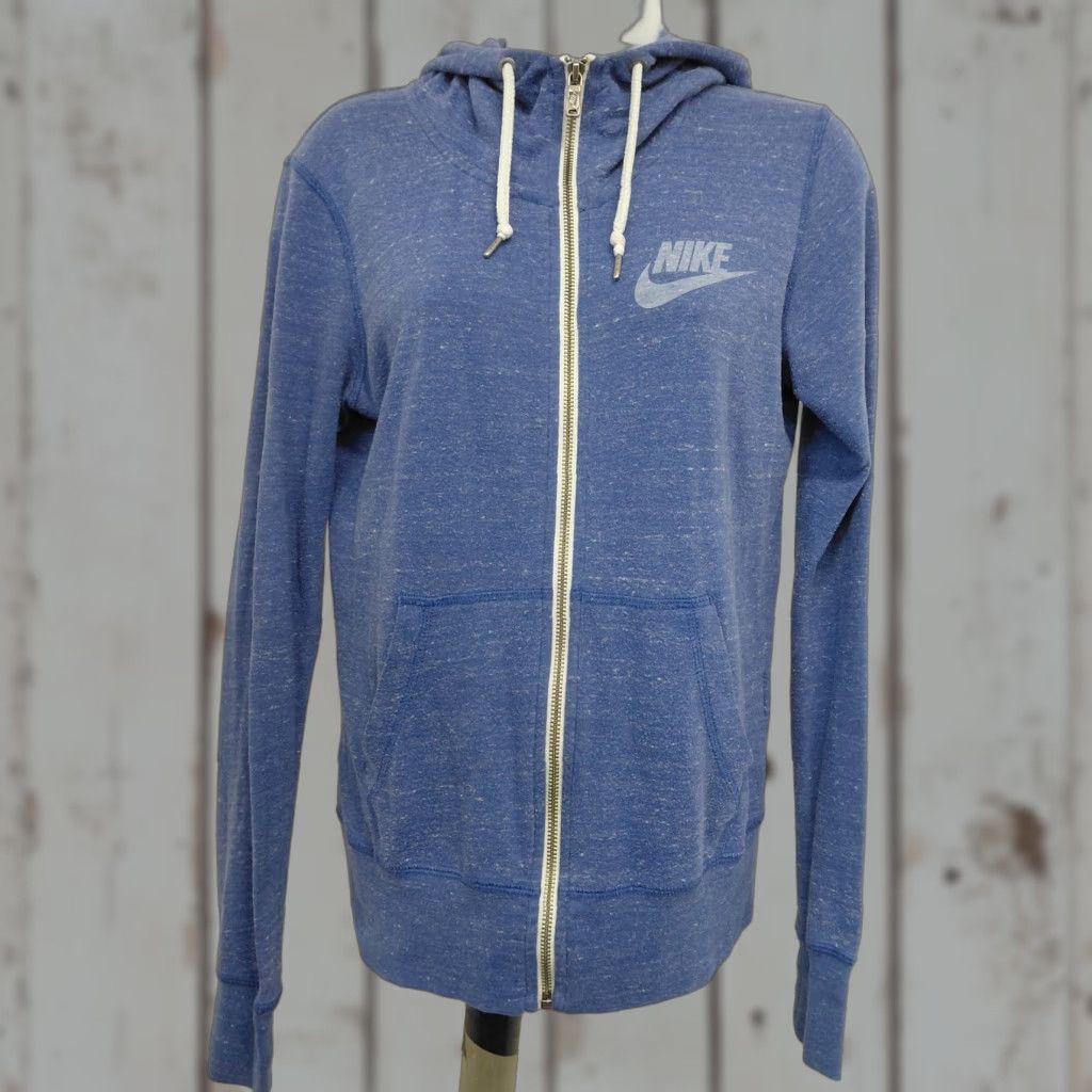 Nike Nike Hoodie Women's Small Purple Long Sleeve Full Zip Athletic Cheerleader Sportswear Hoodie Mens Womens Boys Girls Size S / US 4 / IT 40 - 1 Thumbnail