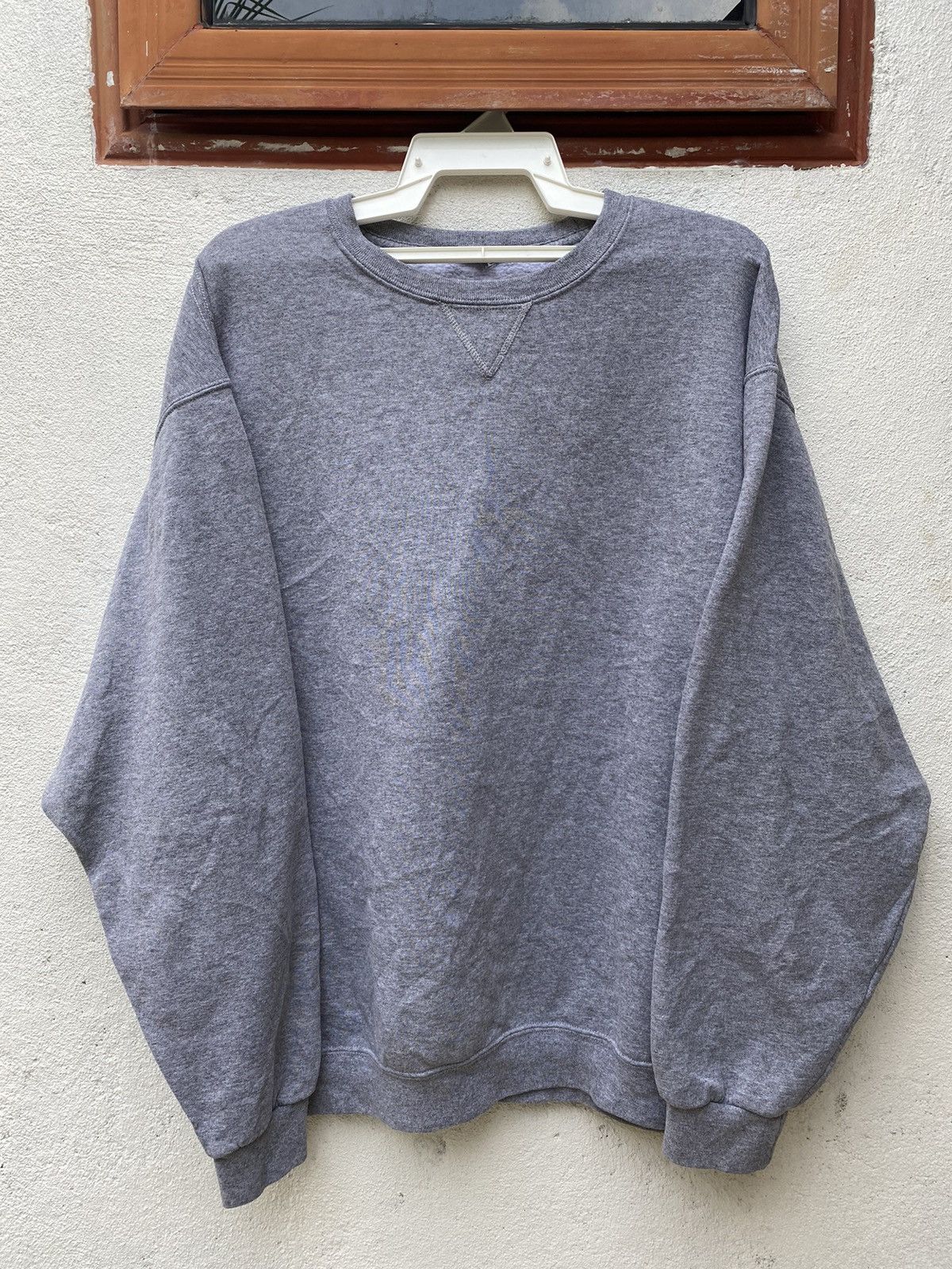 Vintage Vintage 90s plain sweatshirt Size US XXL / EU 58 / 5 - 1 Thumbnail