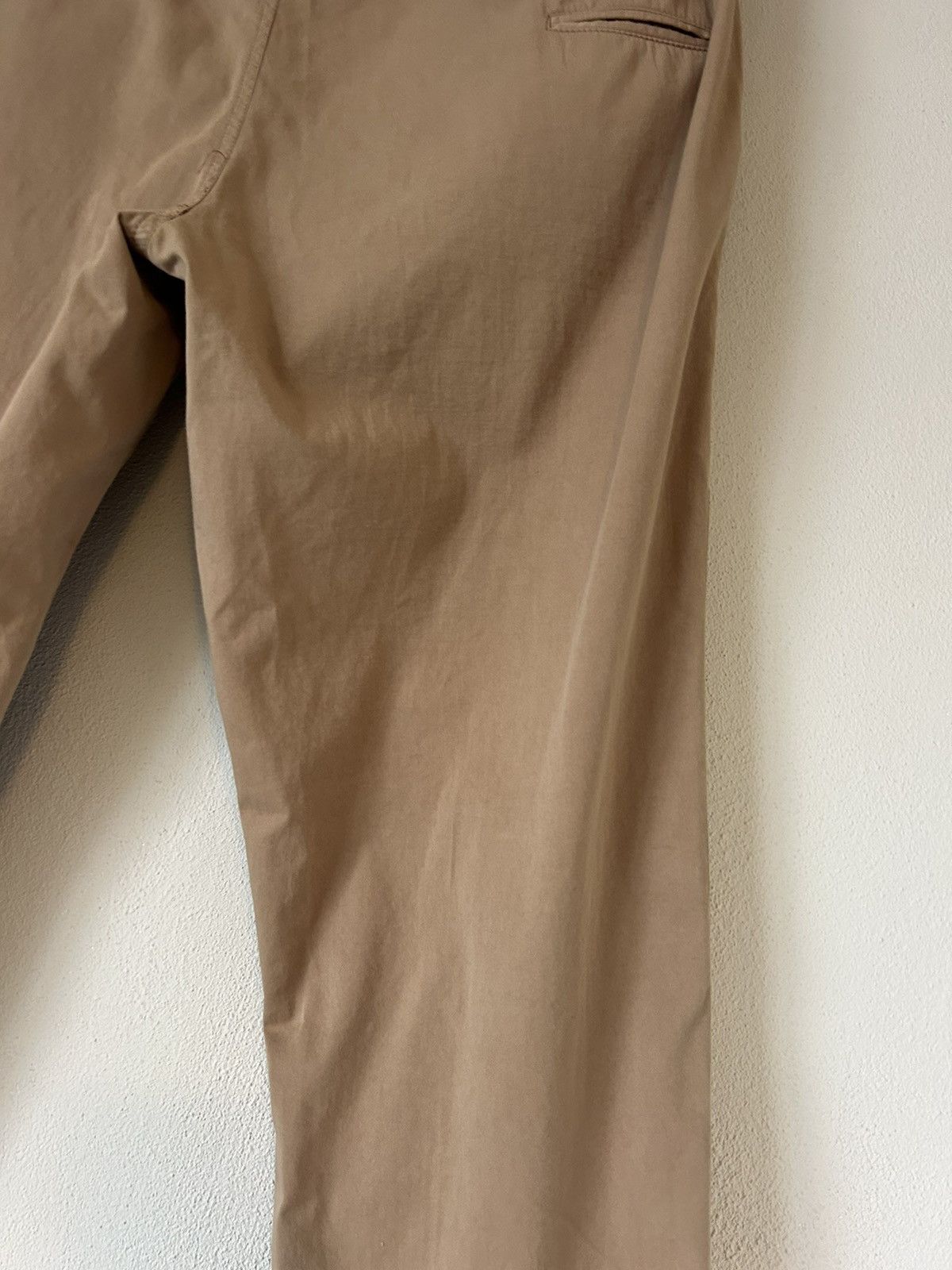 Brunello Cucinelli Brunello Cucinelli Beige Cotton Pants - Size 56 Size US 40 / EU 56 - 13 Thumbnail
