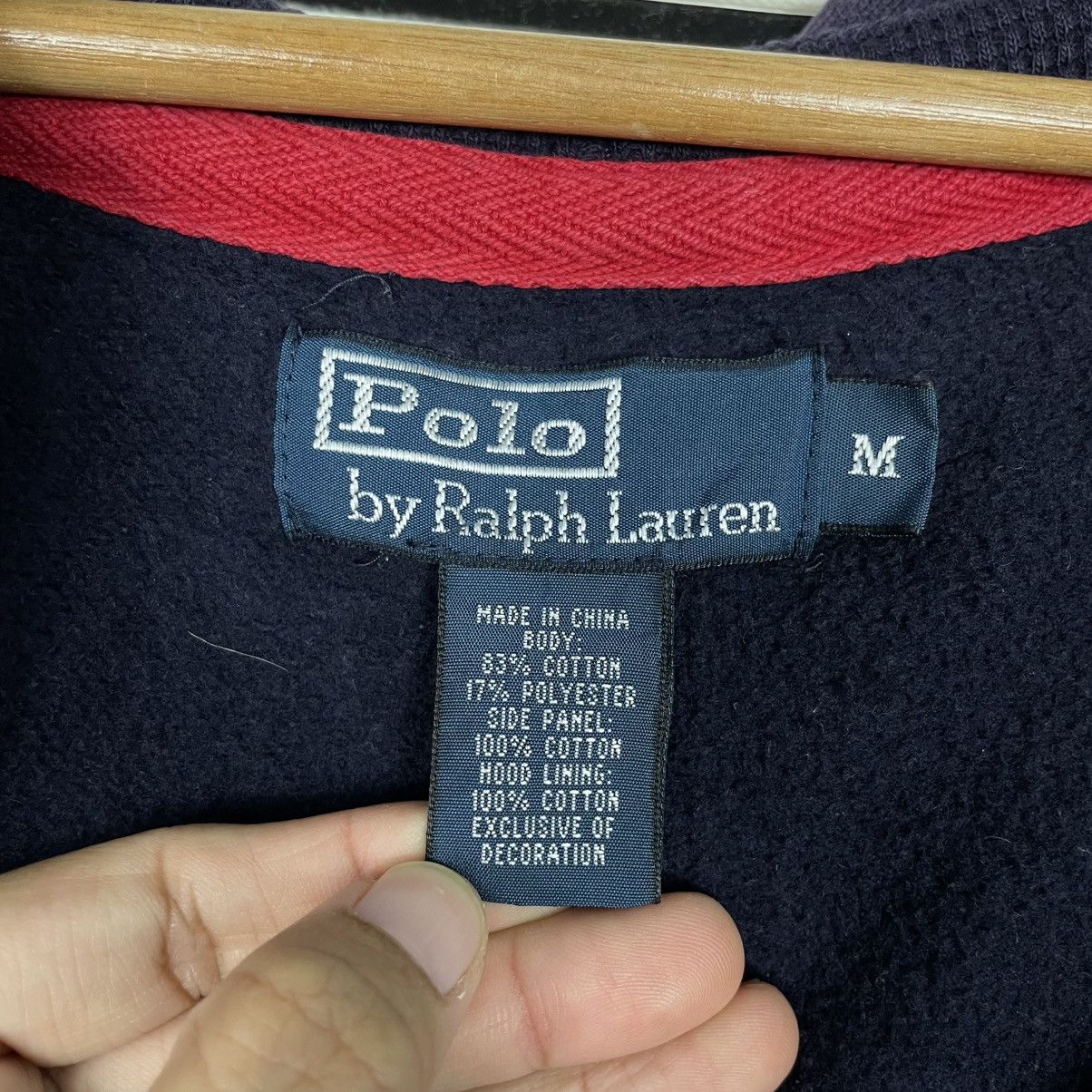 Polo Ralph Lauren Vintage Polo Ralph Lauren Zipper Hoodie Jacket Size US M / EU 48-50 / 2 - 16 Thumbnail