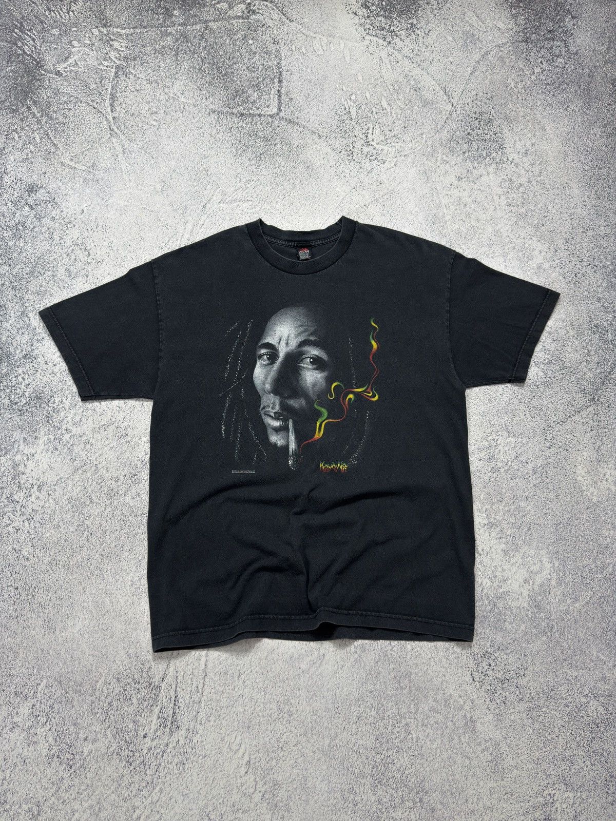 Zion Rootswear VINTAGE ZION ROOTSWEAR BOB MARLEY 2007 RASTAMAN T-SHIRT TEE Size US XL / EU 56 / 4 - 1 Thumbnail