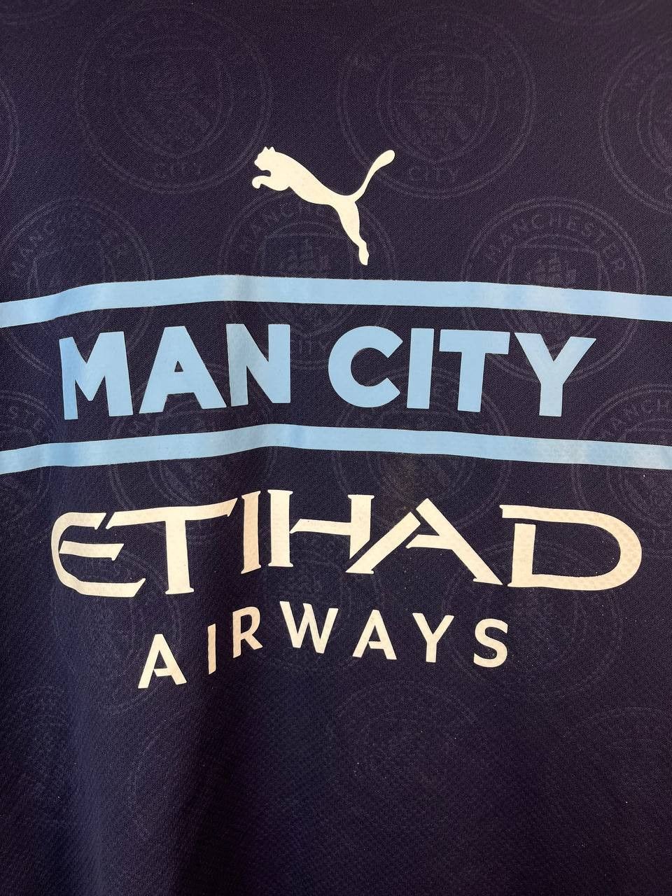 Puma MANCHESTER CITY 2021/2022 FOOTBALL SHIRT THIRD PUMA Sz XL Size US XL / EU 56 / 4 - 2 Thumbnail