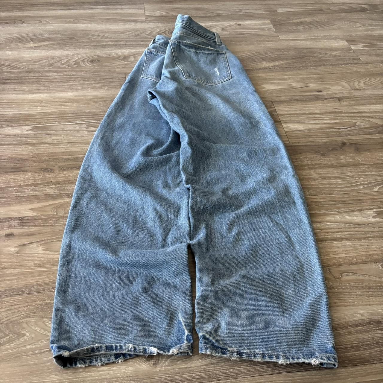 Vintage Crazy Vintage Y2K/2000s Baggy Medium Wash Skater Denim Jeans! 30x32 Size US 30 / EU 46 - 4 Thumbnail