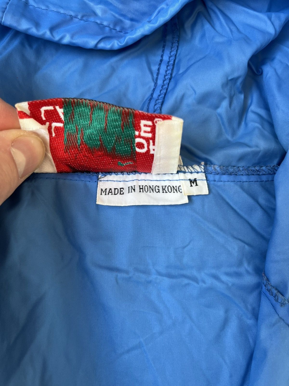 Lacoste × Vintage 90s Vintage Lacoste Packable Raincoat Size US M / EU 48-50 / 2 - 8 Thumbnail