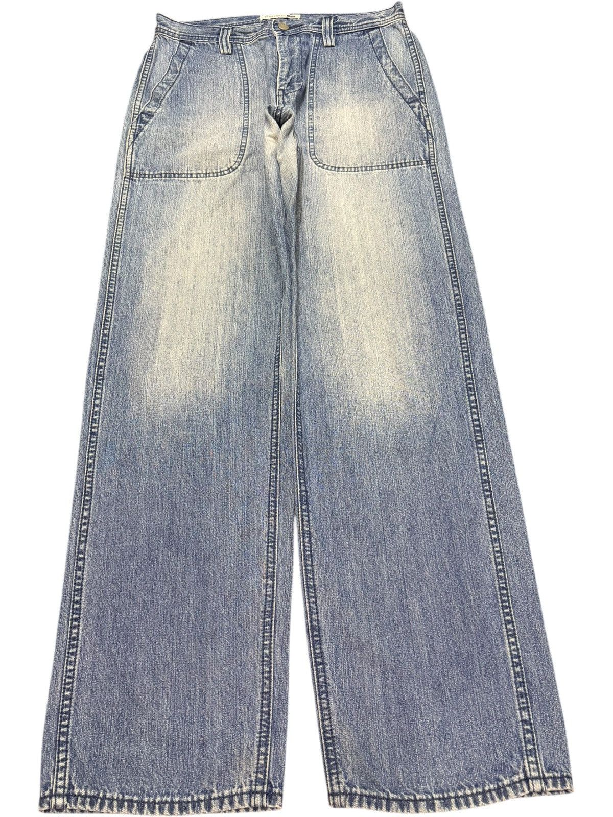 JW Anderson × Uniqlo Vintage Uniqlo Jw Anderson Fatigue Loose Jeans Size US 30 / EU 46 - 1 Thumbnail