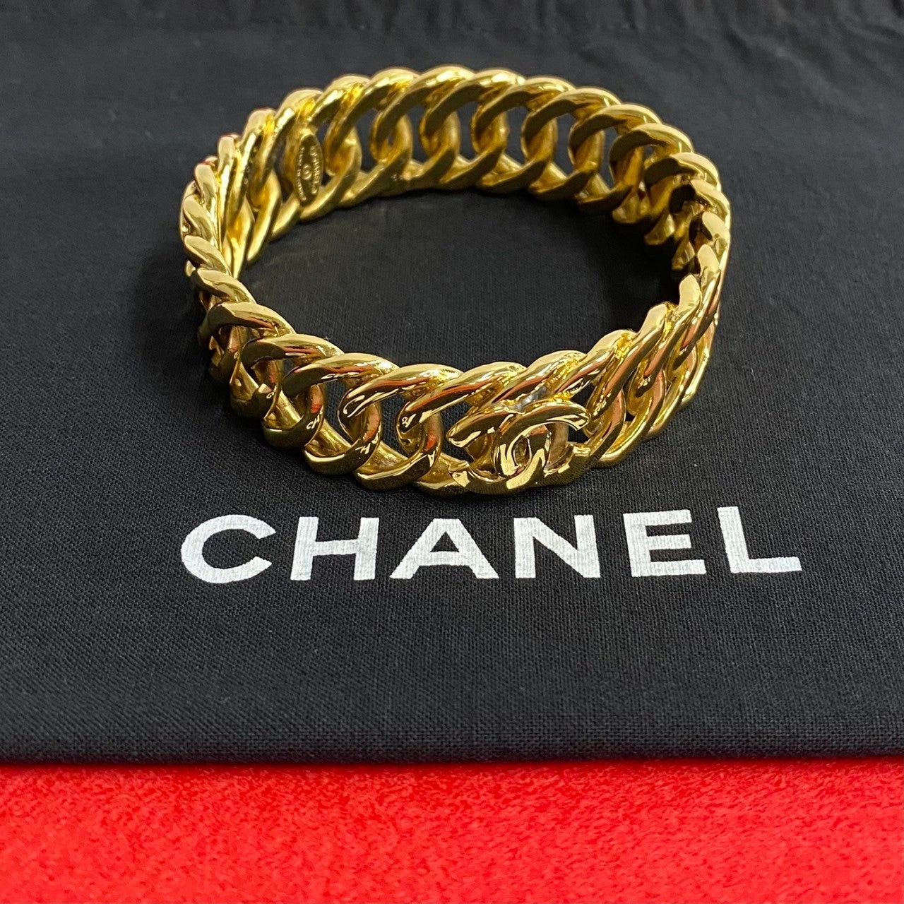 Chanel Chanel Bracelet Gold Plated Size ONE SIZE - 1 Thumbnail