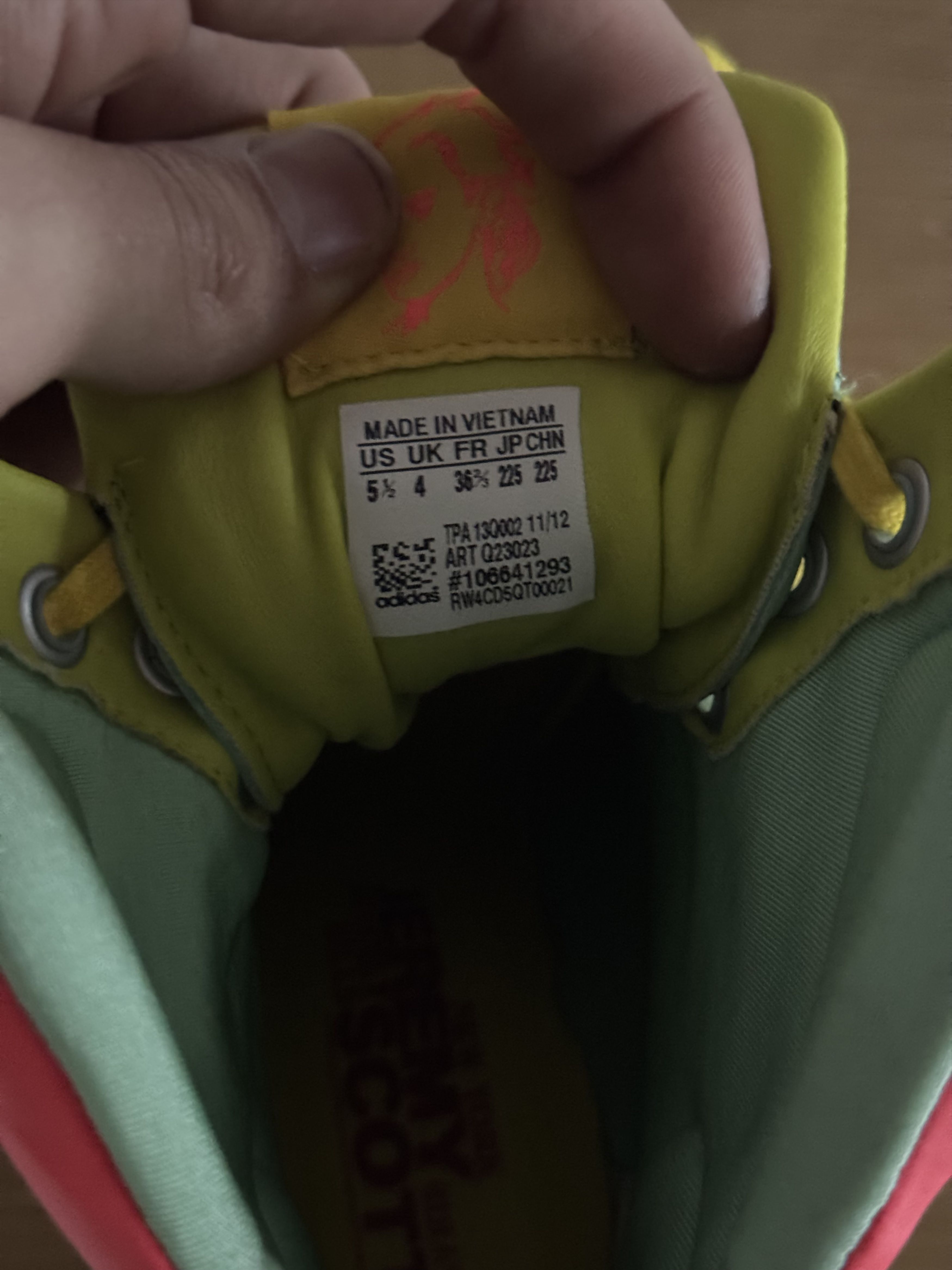 Adidas × Jeremy Scott Wedge Platform Sneakers Size US 5.5 / IT 35.5 - 11 Thumbnail