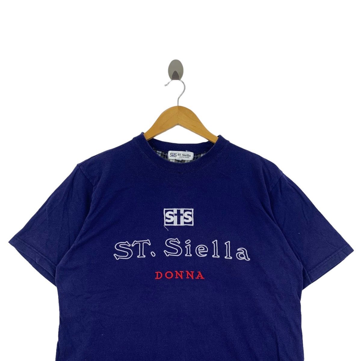 Vintage Vintage ST. SIELLA ENGLAND Donna Embroidered Size L / US 10 / IT 46 - 2 Thumbnail