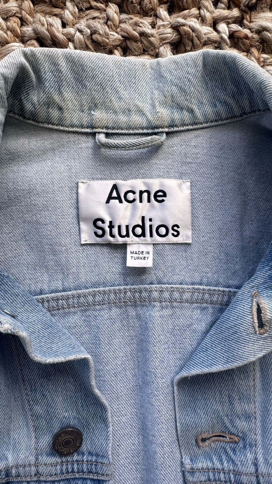 Acne Studios Acne Studios Denim Trucker Jacket Size US S / EU 44-46 / 1 - 4 Thumbnail