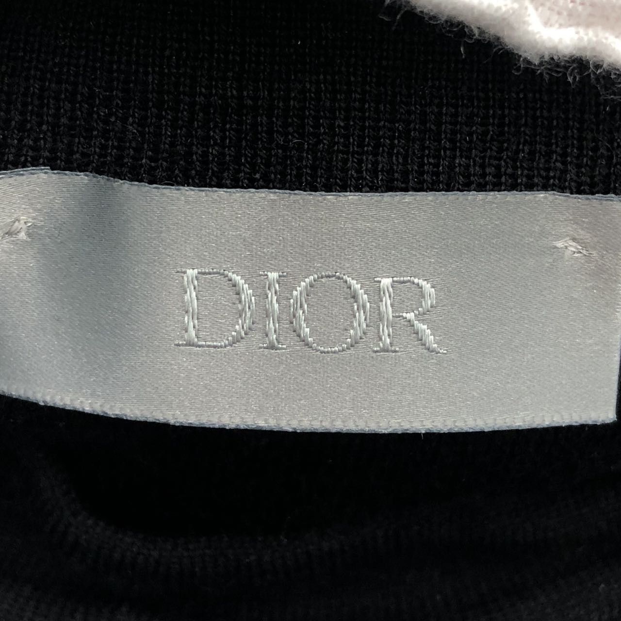 Dior DIOR Fitted Sweatshirt With Hook-and-Loop Logo K26WX Size US XS / EU 42 / 0 - 5 Thumbnail
