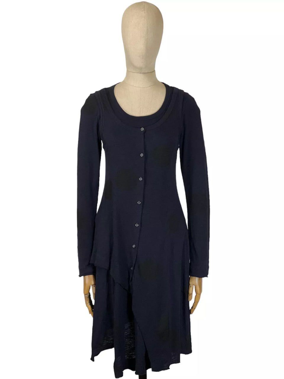 image of Rundholz Black Label Dark Navy Dress Size Medium, Women's