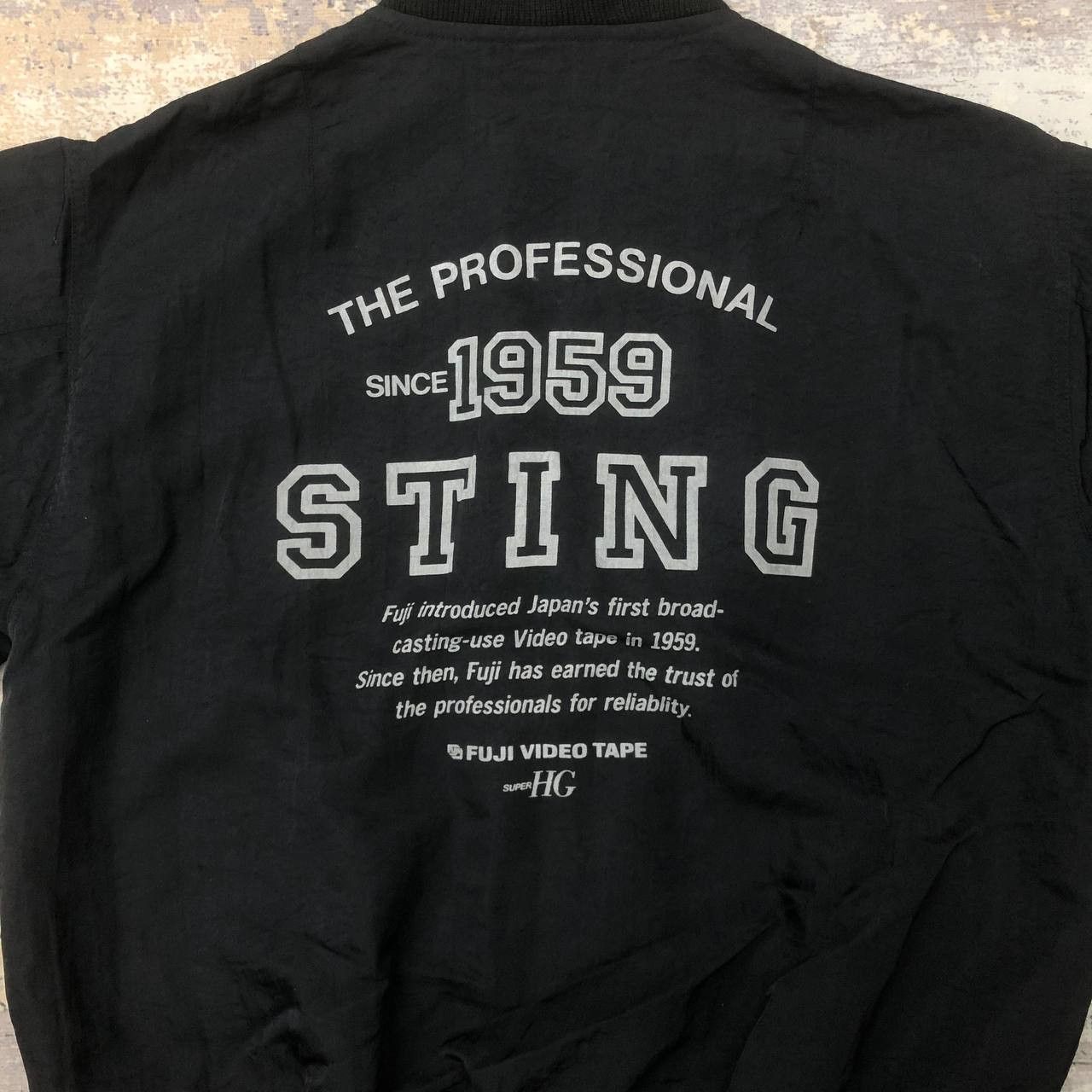 Sting × Vintage Y95 VTG FUJI VIDEO TAPE BOMBERS Size US M / EU 48-50 / 2 - 6 Thumbnail