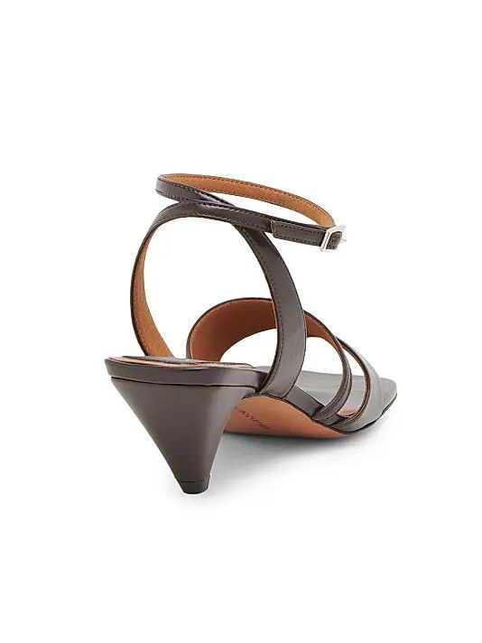 Stella McCartney os11x0126 Spur 50mm Kitten Heel Sandals in Brown Size US 8 / IT 38 - 3 Thumbnail