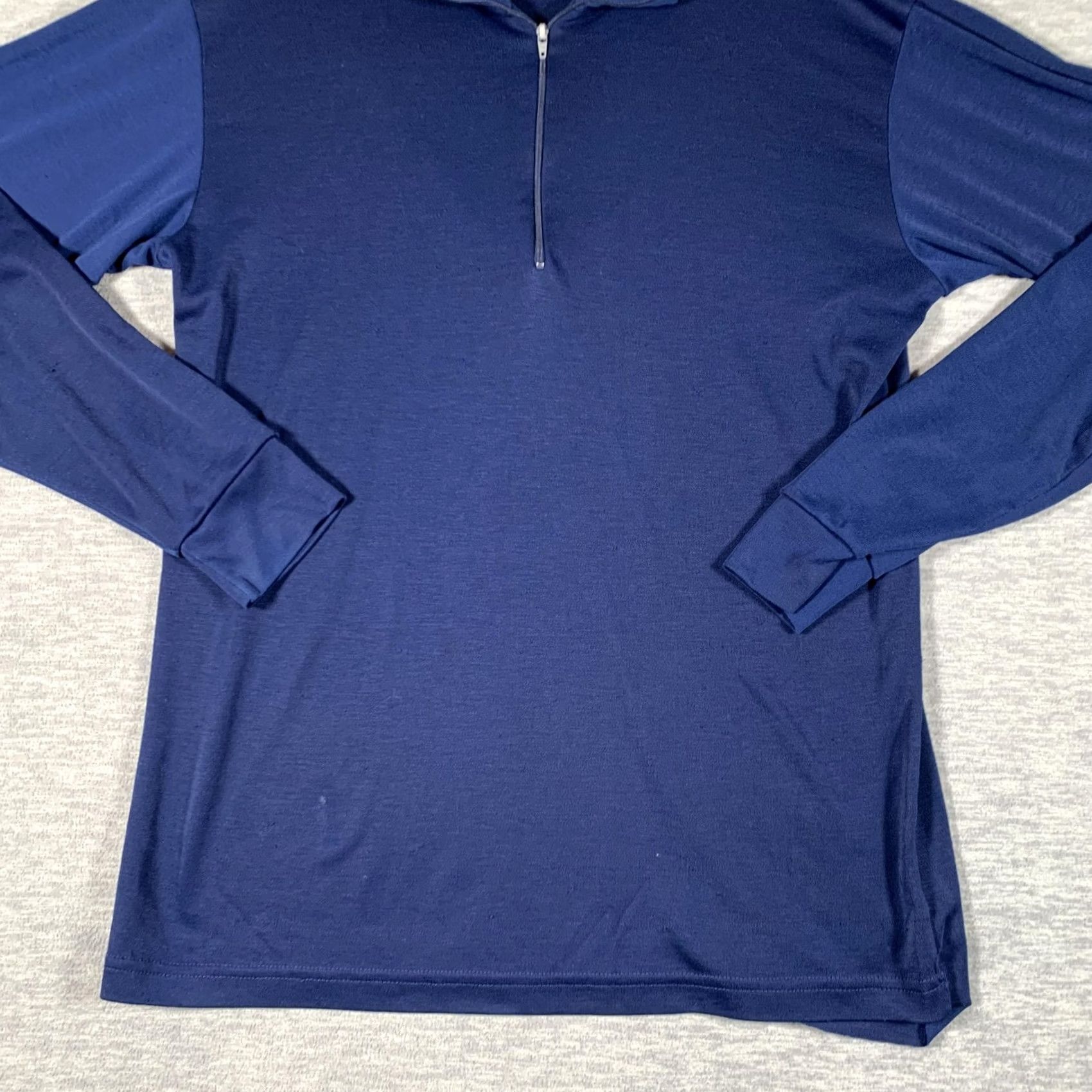 Patagonia VINTAGE Patagonia Pullover Mens L Blue Capilene 1/4 Zip Long Sleeve USA 90s Size US L / EU 52-54 / 3 - 3 Thumbnail