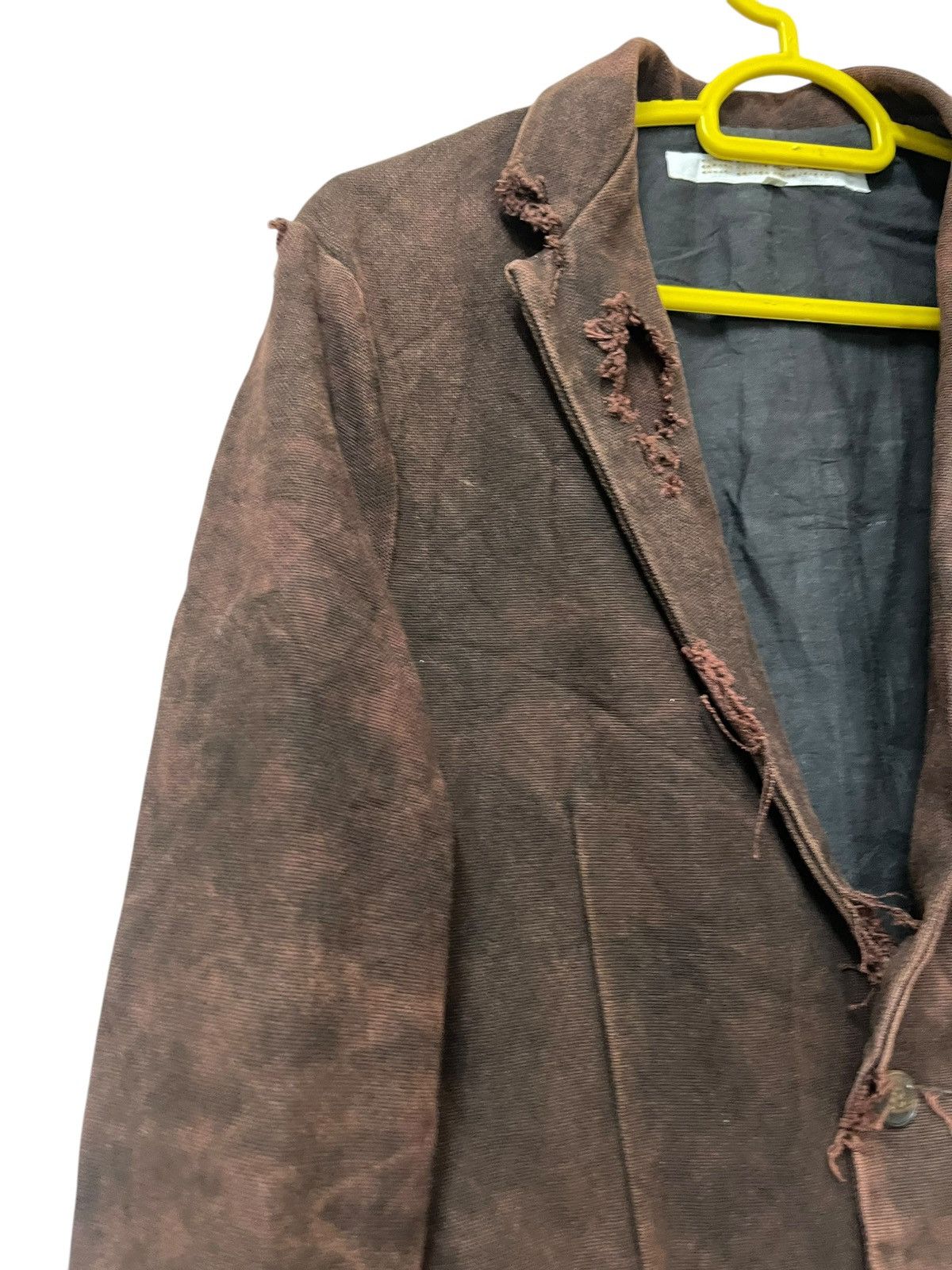 RIPVANWINKLE RIP VAN WINKLE DESTRESS DENIM JACKET Size US S / EU 44-46 / 1 - 8 Thumbnail