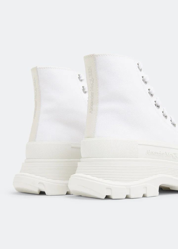 Alexander McQueen o1w1db10925 Tread Slick Boot in White Size US 10.5 / IT 40.5 - 5 Thumbnail
