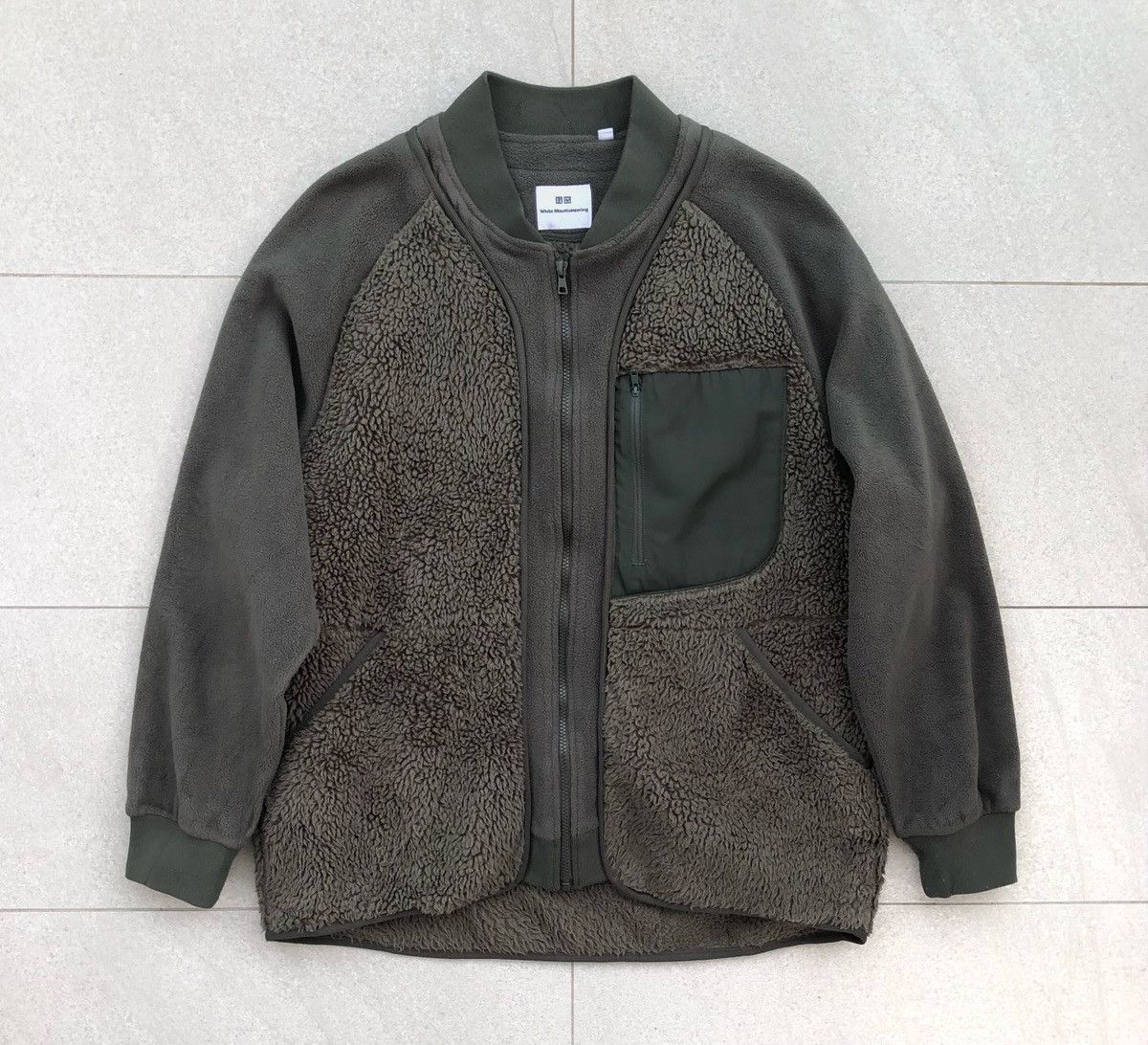 Uniqlo × White Mountaineering UNIQLO x White Mountaineering Fleece Long-Sleeve Jacket Size US XL / EU 56 / 4 - 2 Thumbnail