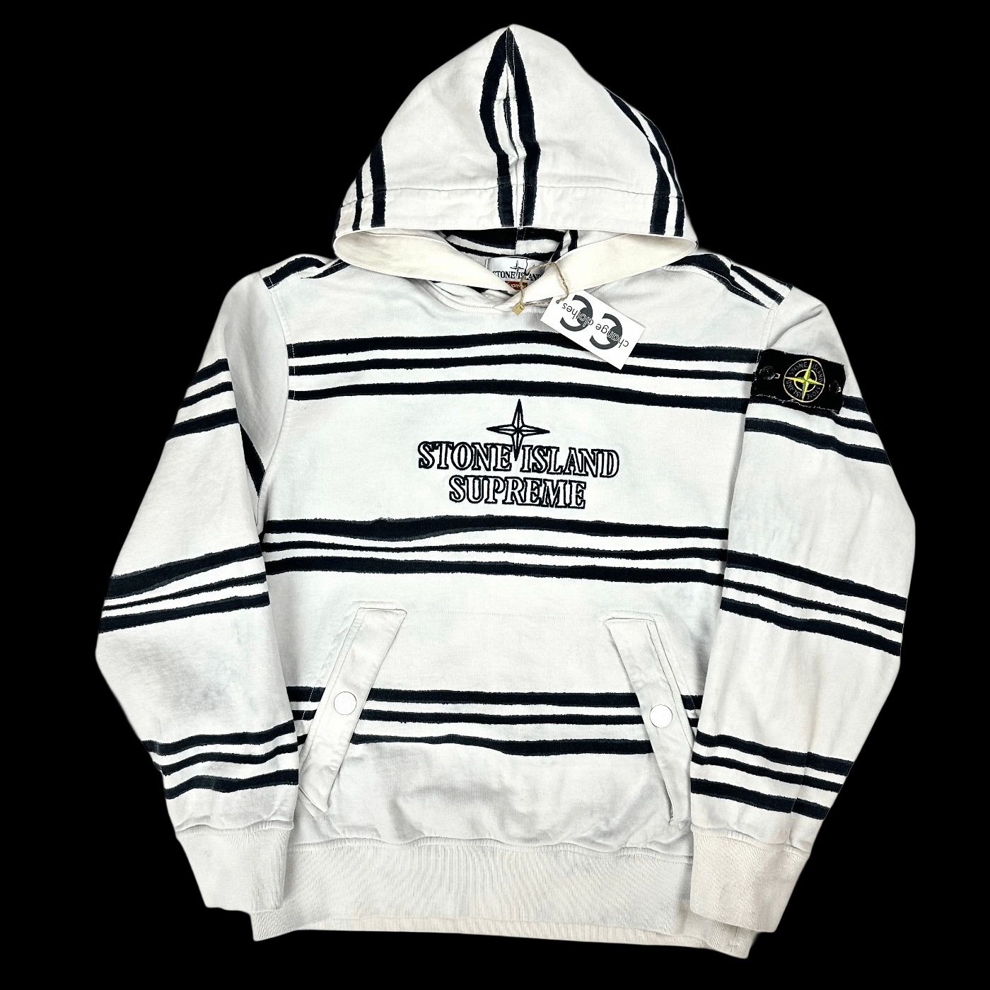 Stone Island × Supreme 2020 supreme stone island warp stripe