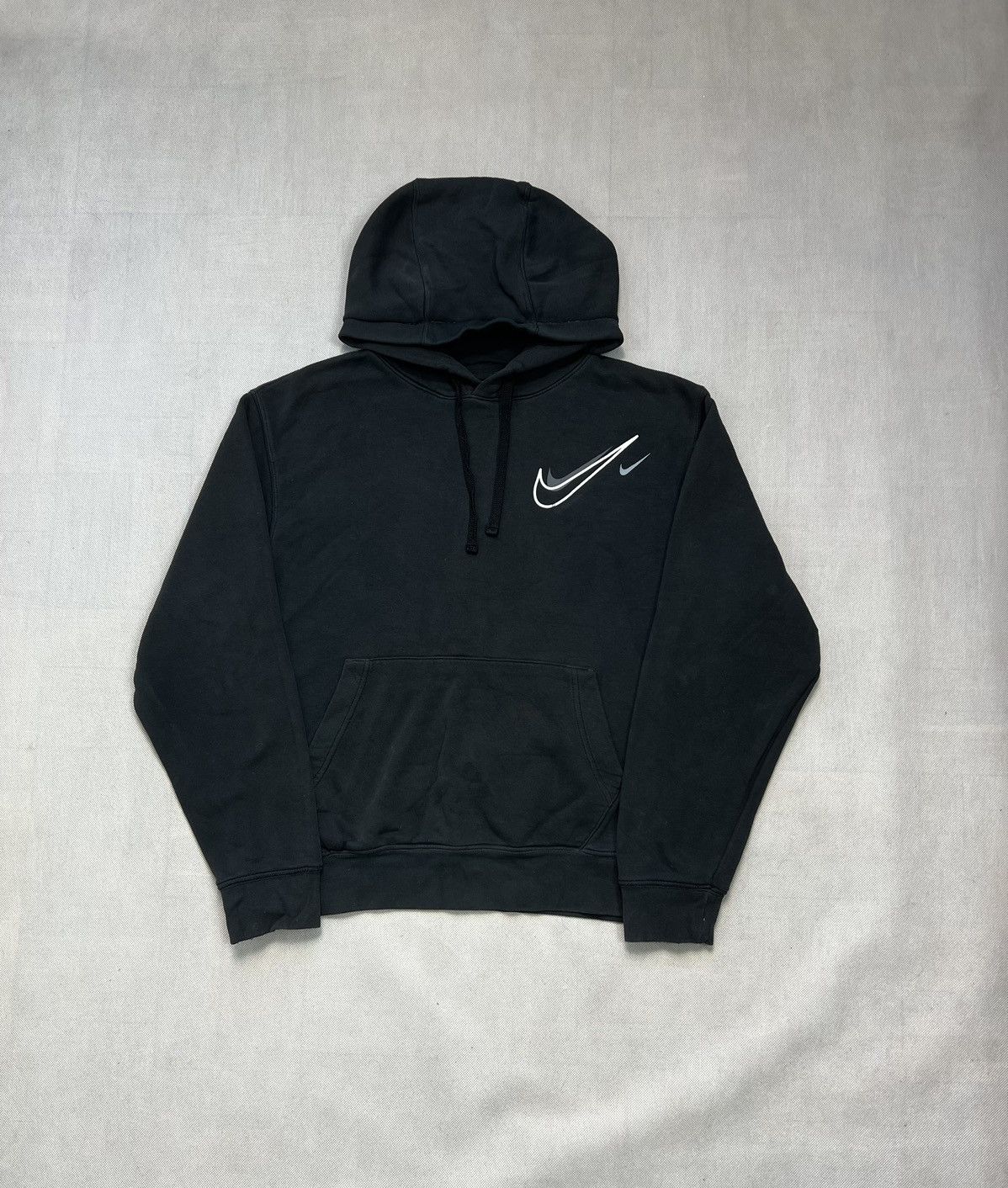 Nike Hoodie Nike Multi Swoosh Black Size US S / EU 44-46 / 1 - 1 Thumbnail