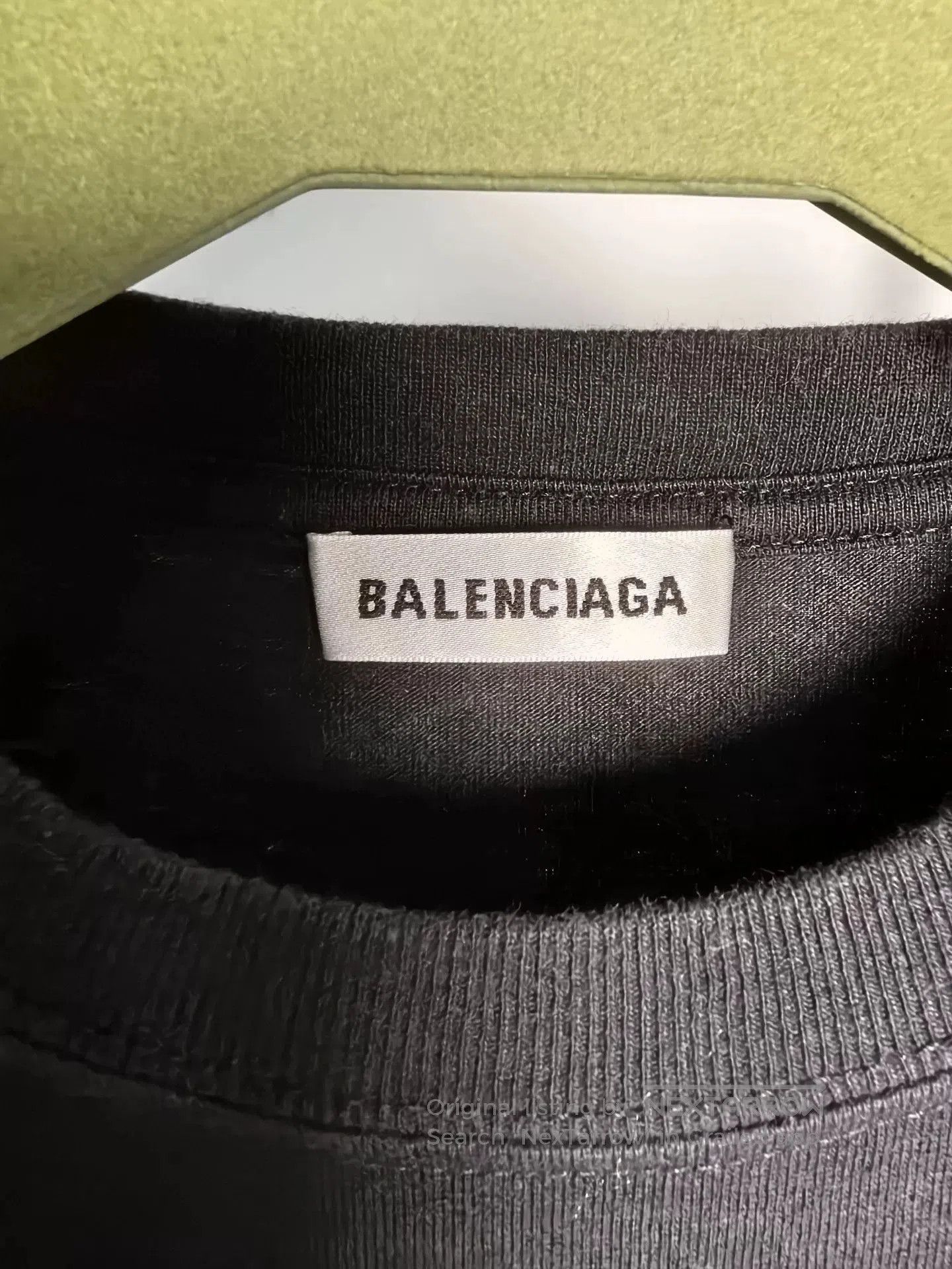 Balenciaga Balenciaga Logo Short Sleeve T. Size US M / EU 48-50 / 2 - 3 Thumbnail