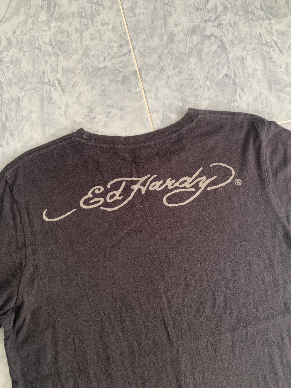 Ed Hardy Rare Steals Nice Printed Ed Hardy Tee Made in Usa Size US M / EU 48-50 / 2 - 4 Thumbnail