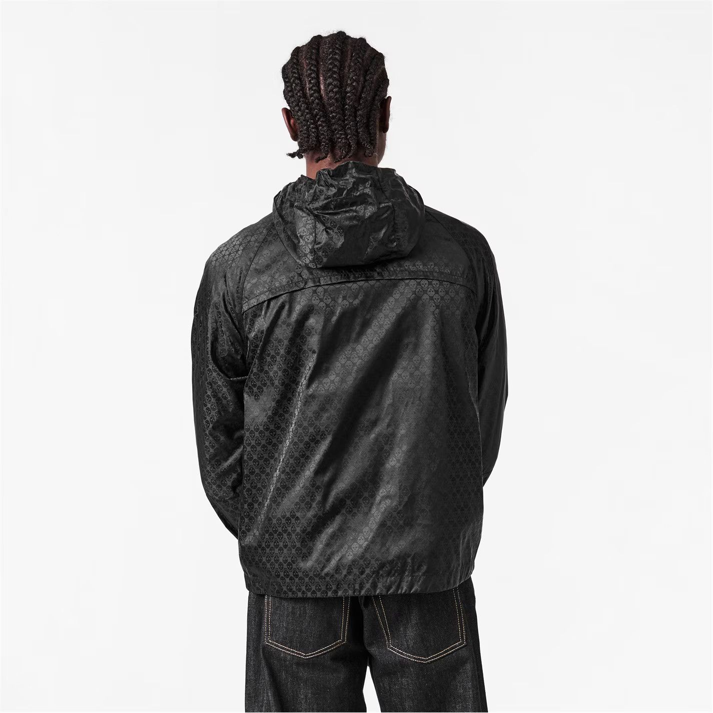 Alexander McQueen o1g2r1mq0326 Alex Kick Hood Rain Anorak Jacket in Black Size US S / EU 44-46 / 1 - 4 Thumbnail