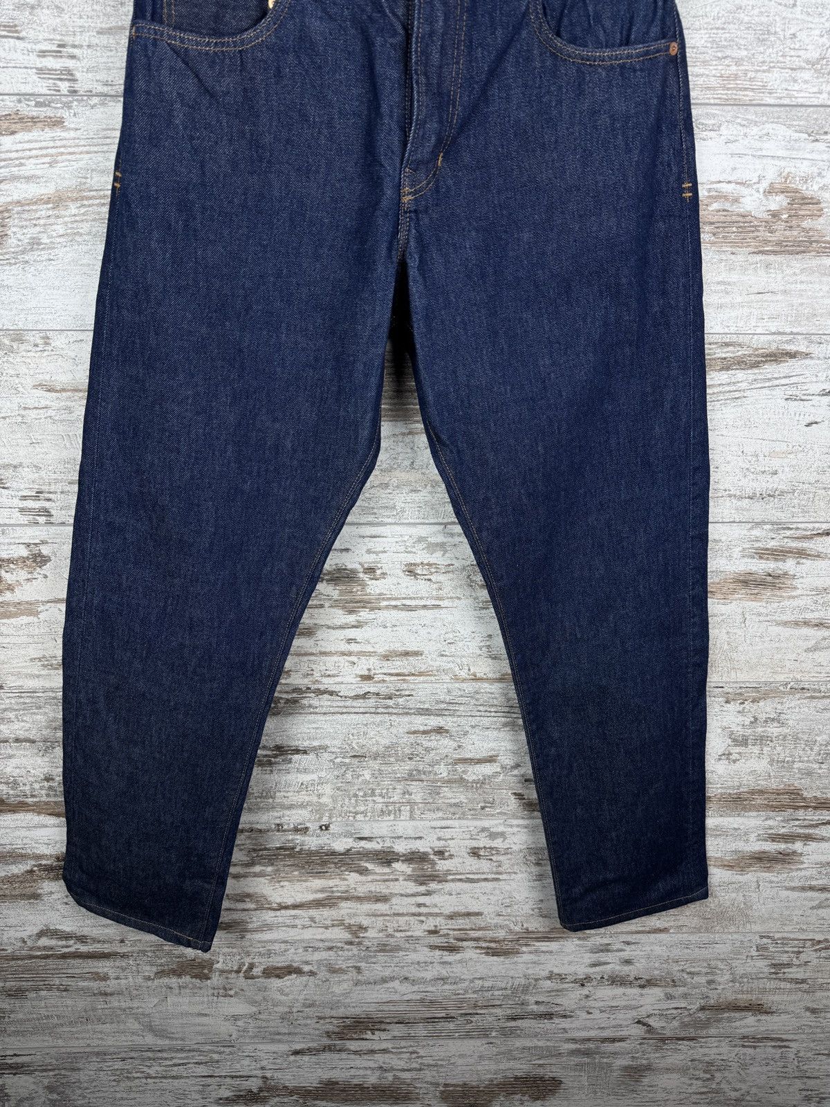 Mens Oliver Sweeney By Billiam Parker Denim Selvedge Jeans in Blue, Men's (Size 30) — image 3 of 6
